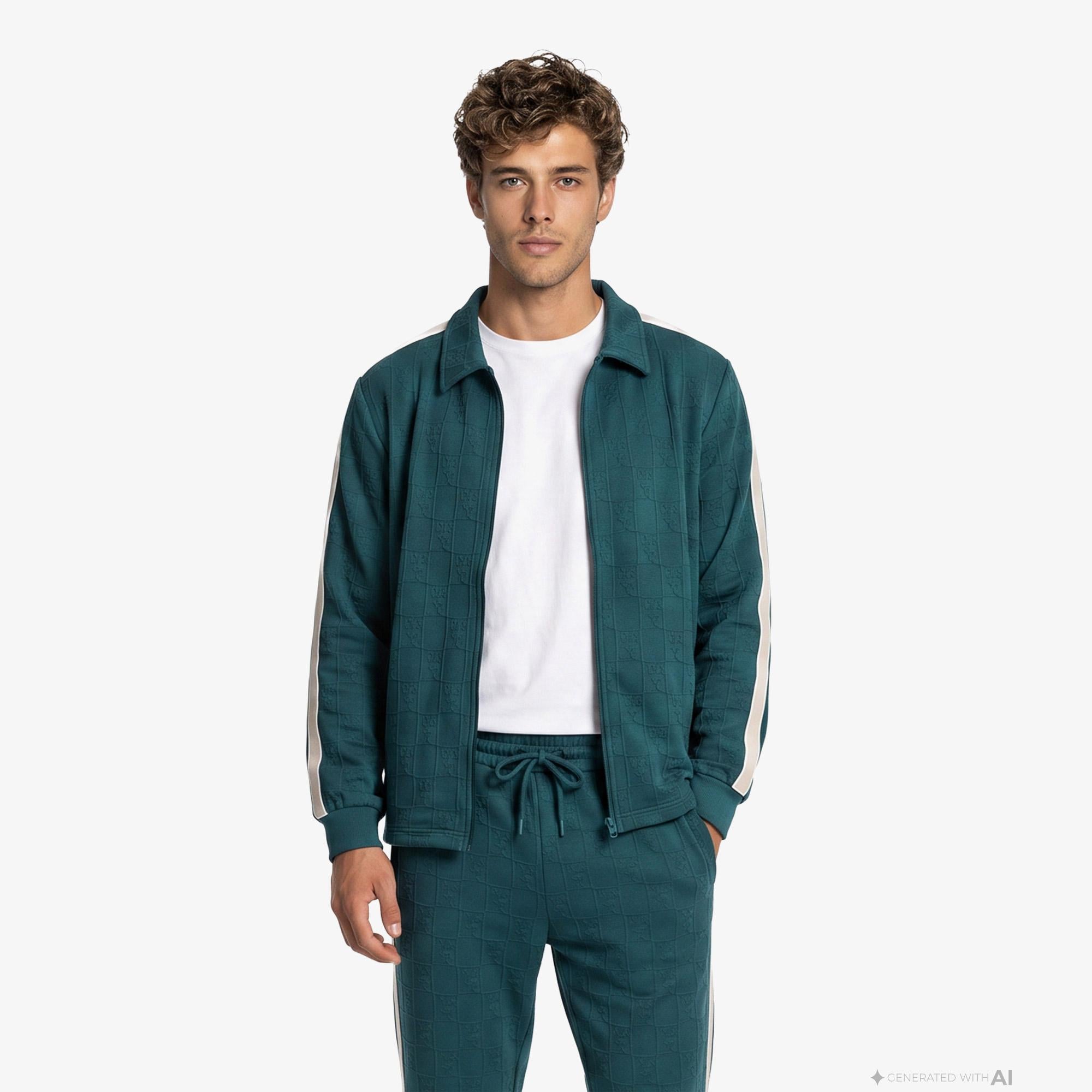 UNITED4 Regular Fit Erkek Yeşil Sweatshirt