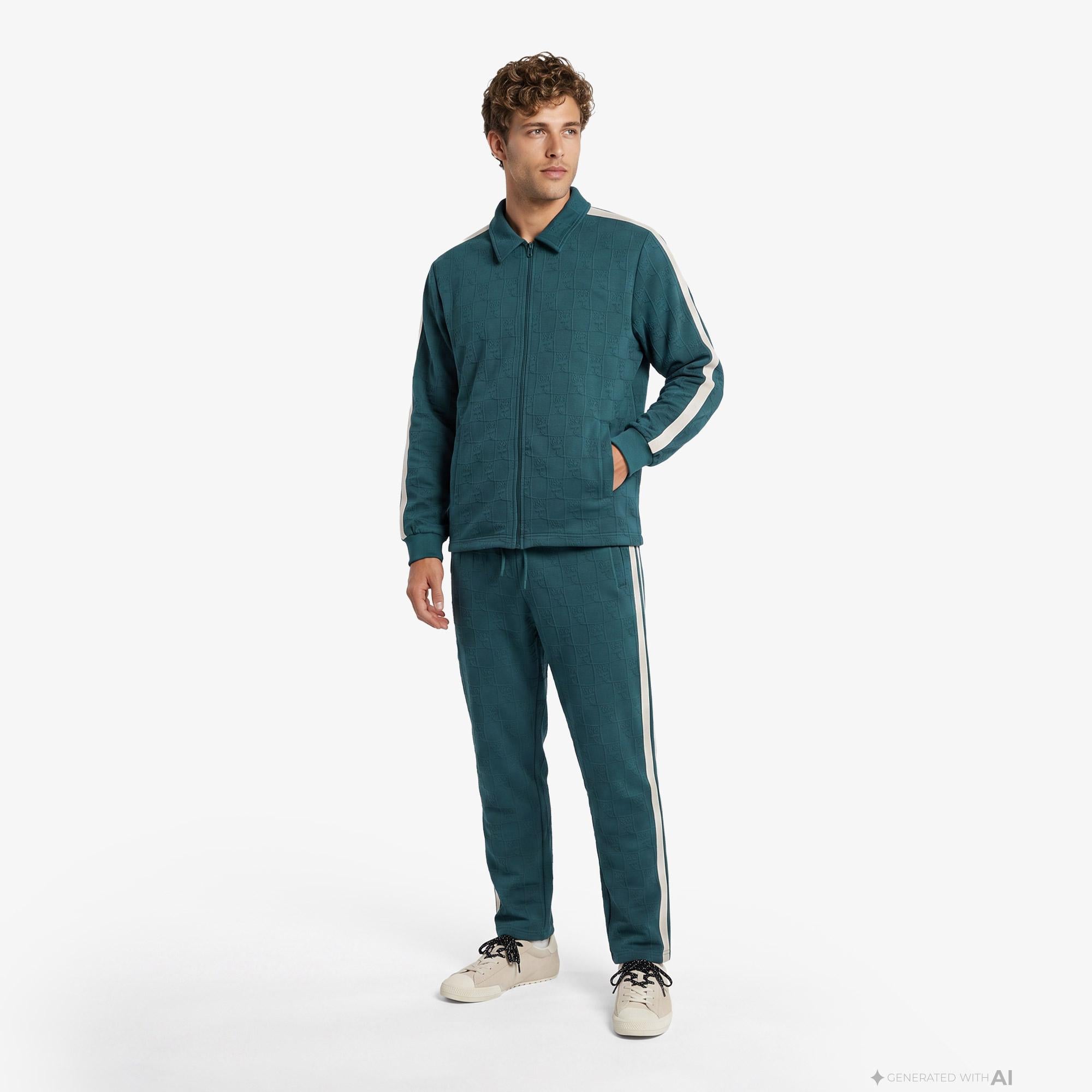UNITED4 Regular Fit Erkek Yeşil Sweatshirt