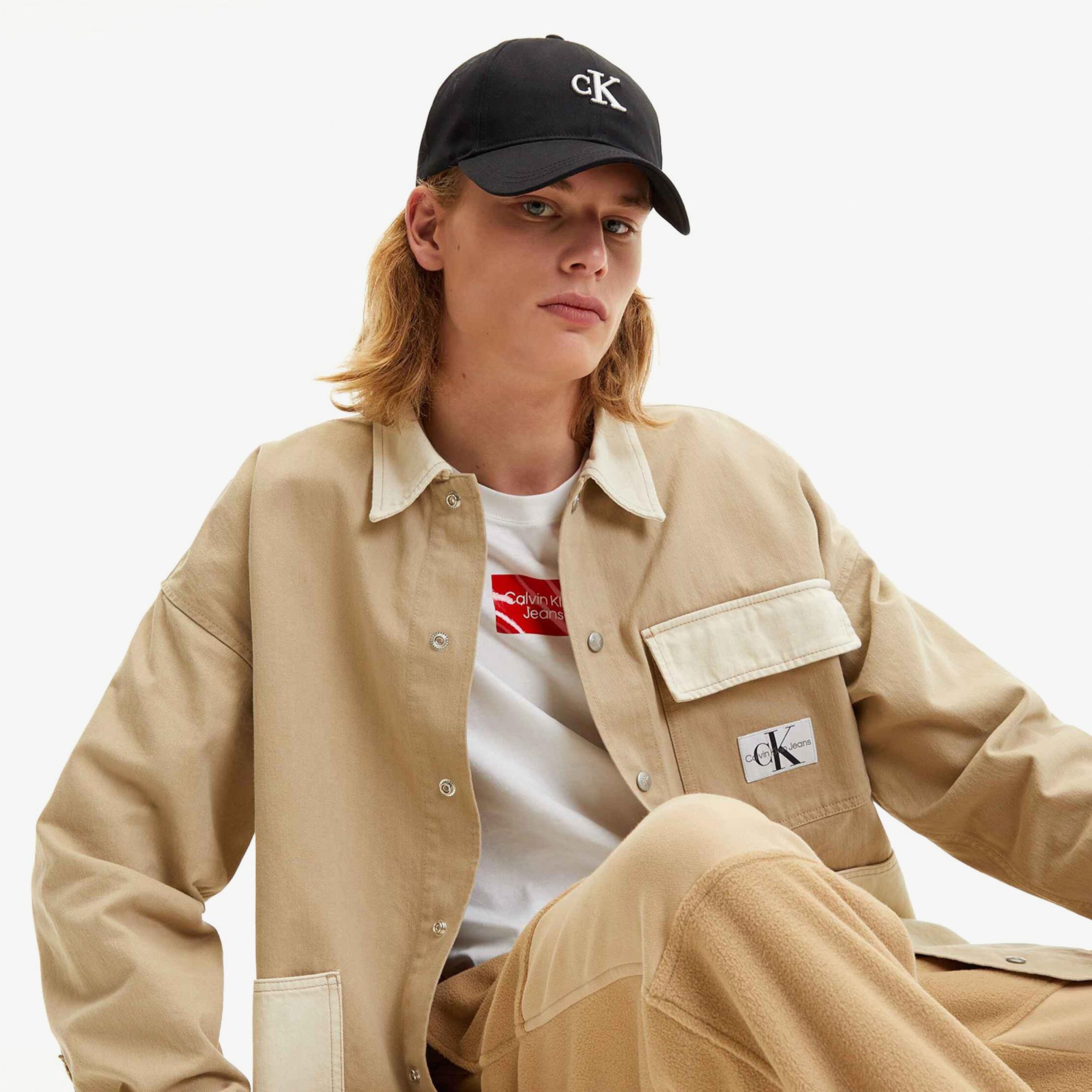 Calvin Klein Archive Erkek Siyah Şapka