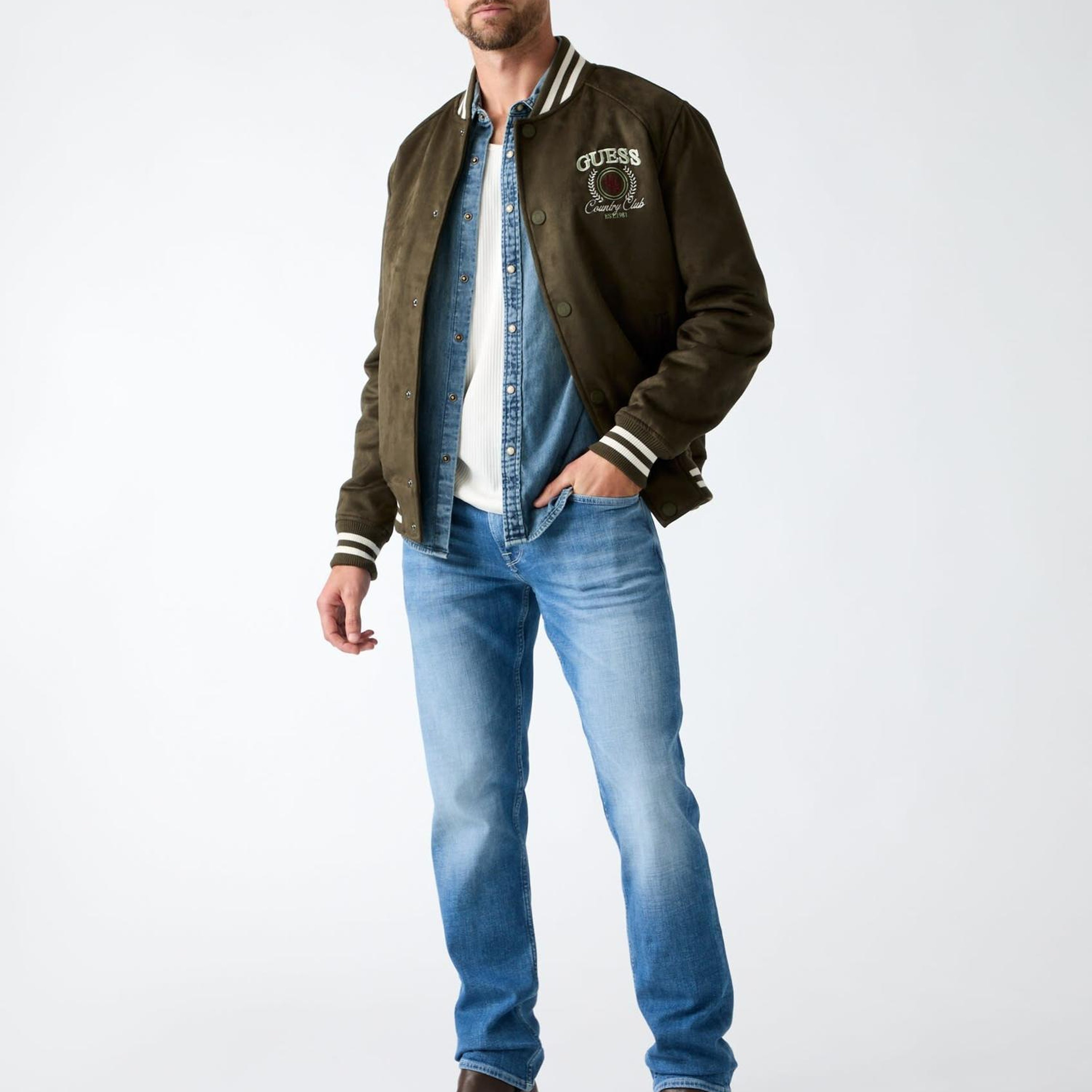 Varsity Erkek Bomber Ceket