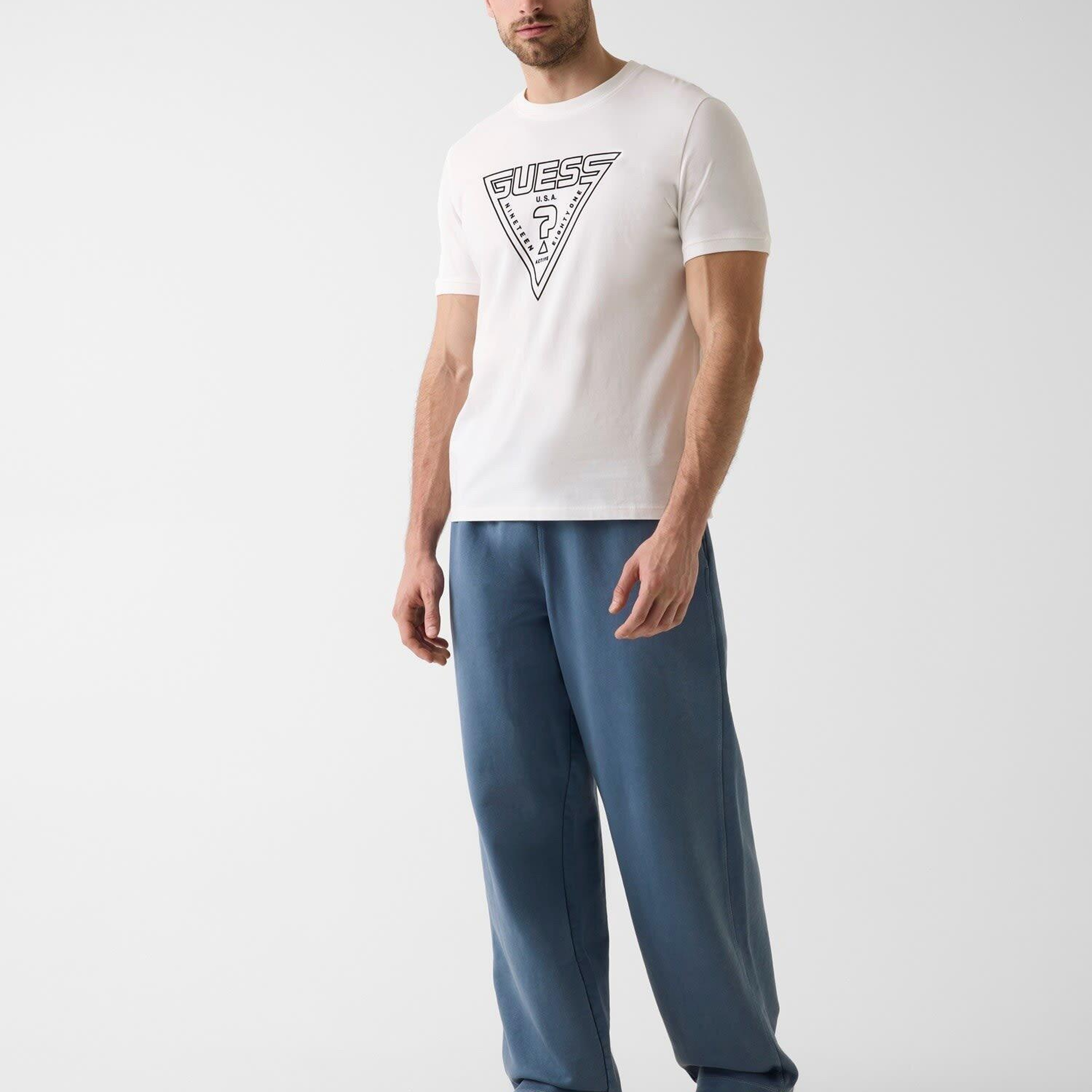 Miken Erkek Aktif Regular Fit T-Shirt