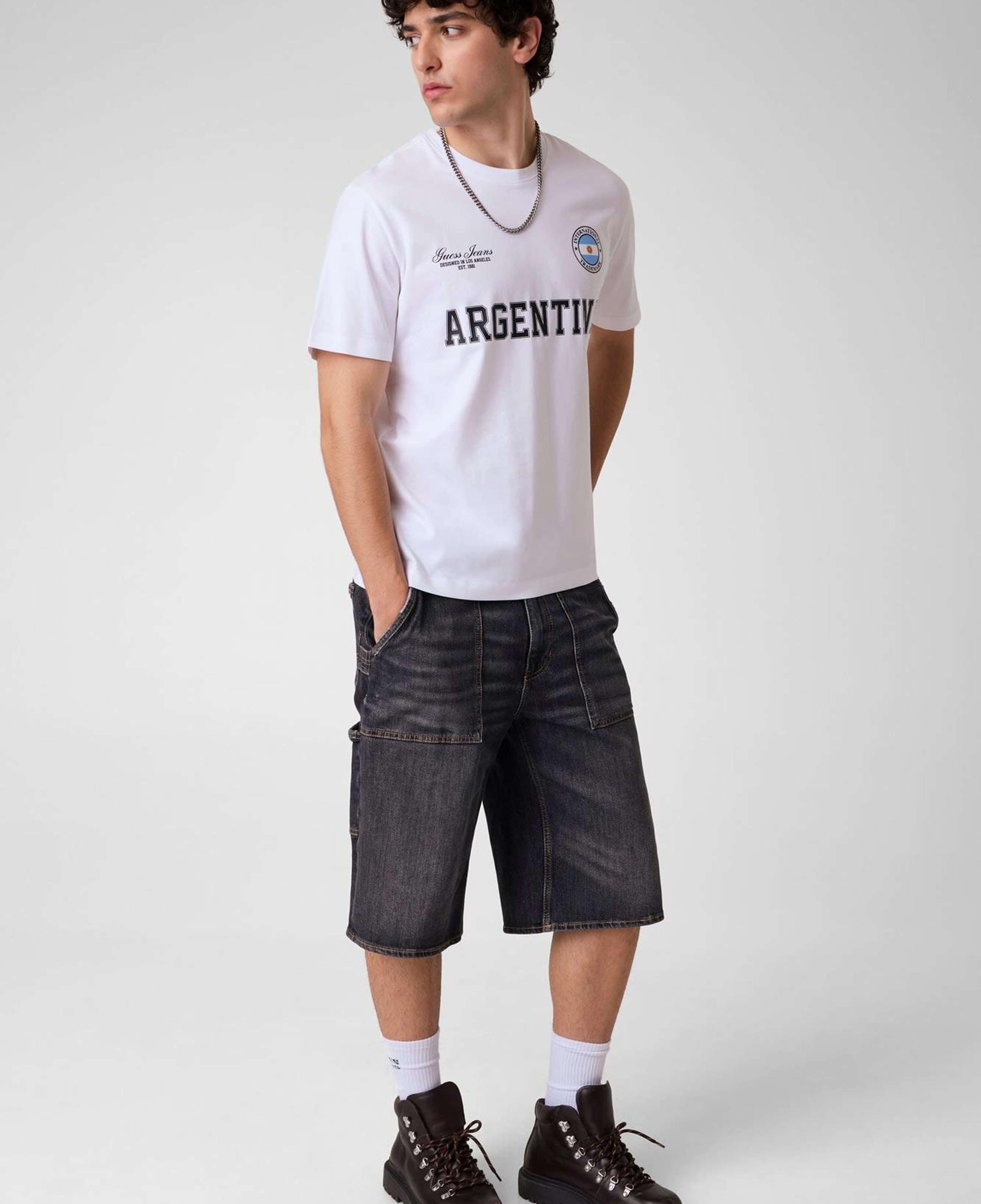 Guess Jeans Erkek Regular Fit T-Shirt