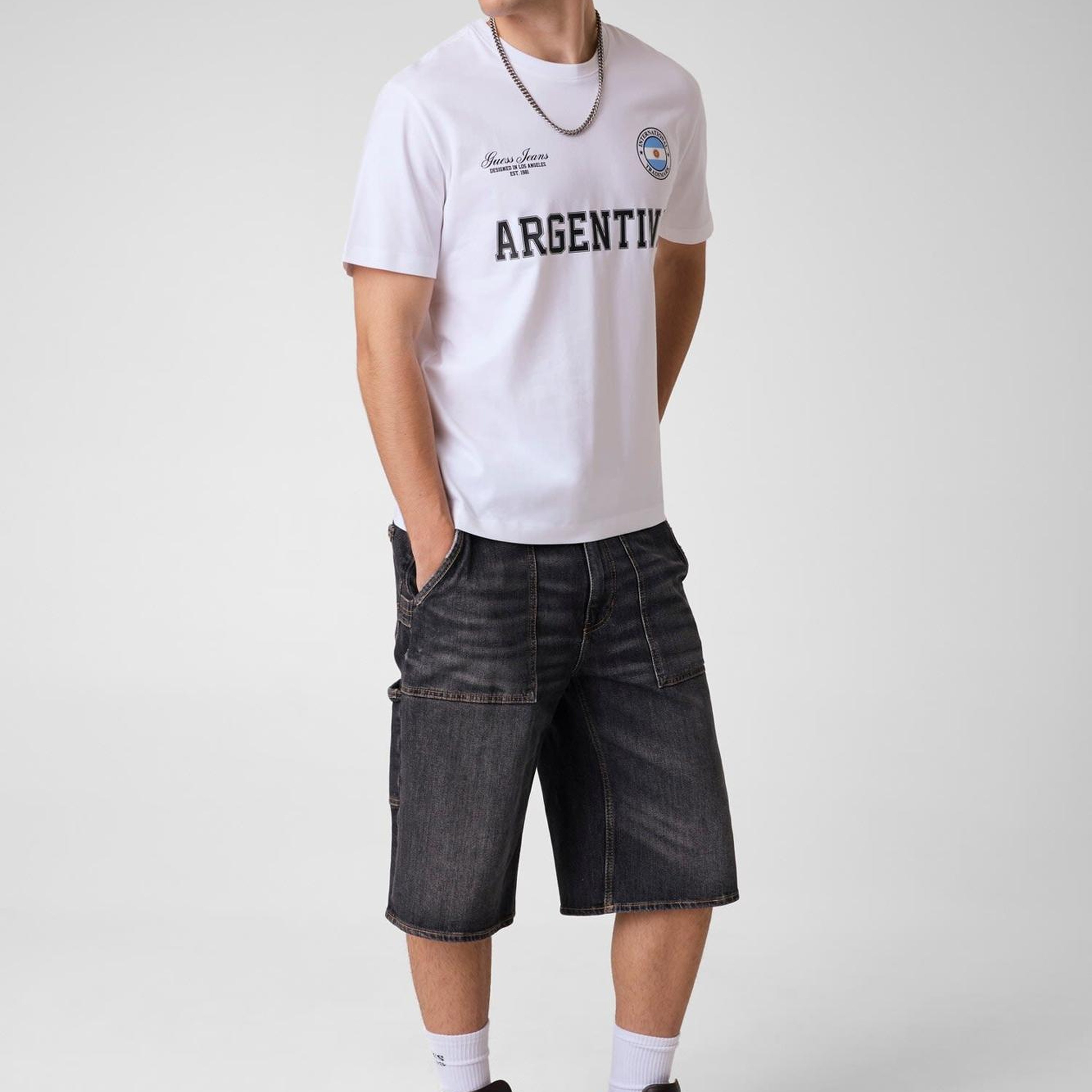 Guess Jeans Erkek Regular Fit T-Shirt