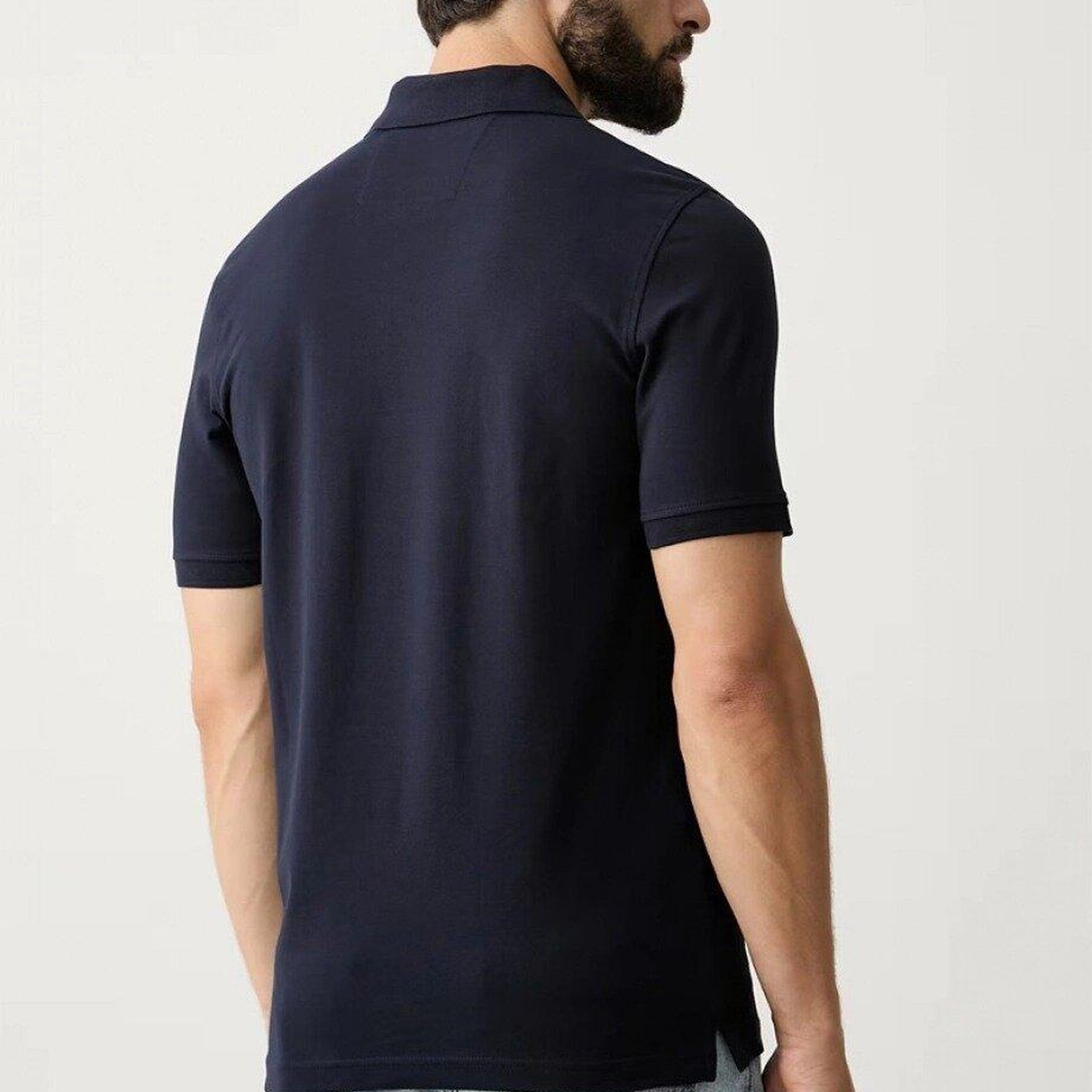 Poly Erkek Slim Fit Polo T-Shirt