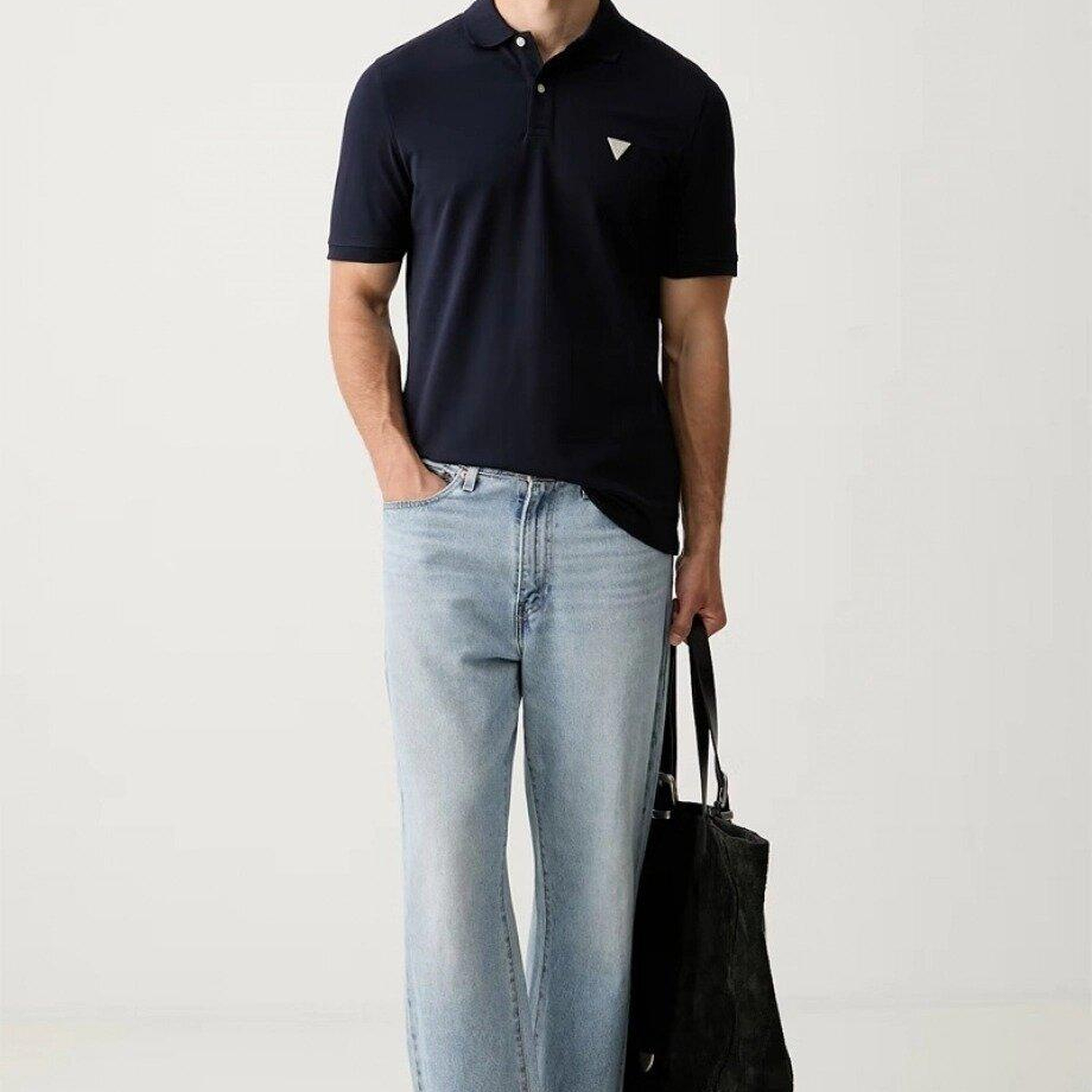 Poly Erkek Slim Fit Polo T-Shirt