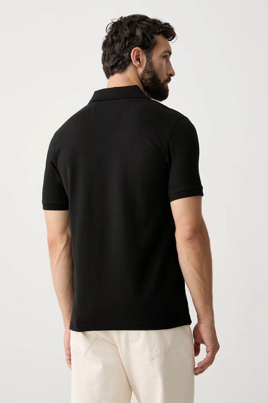 Poly Erkek Slim Fit Polo T-Shirt