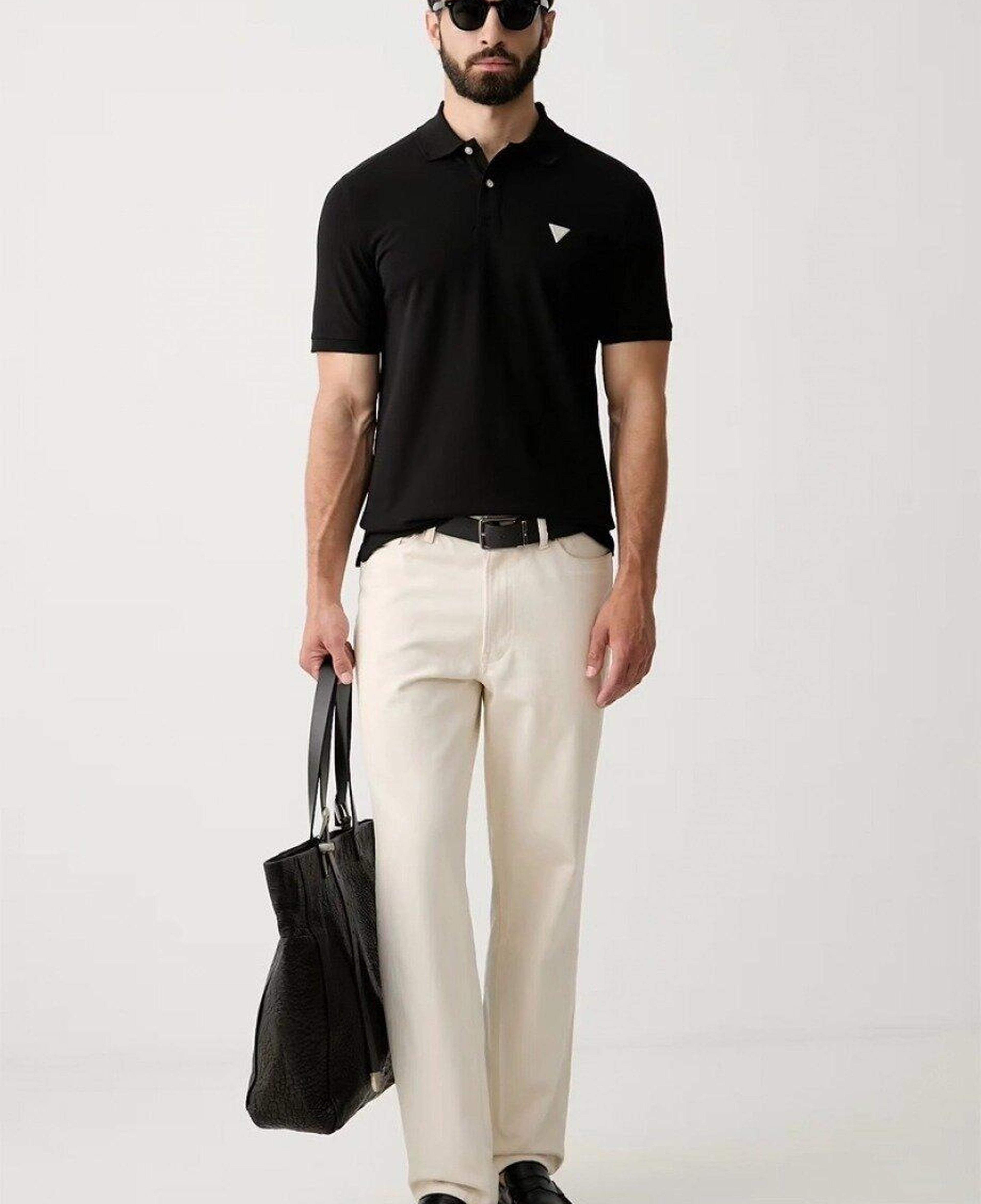 Poly Erkek Slim Fit Polo T-Shirt