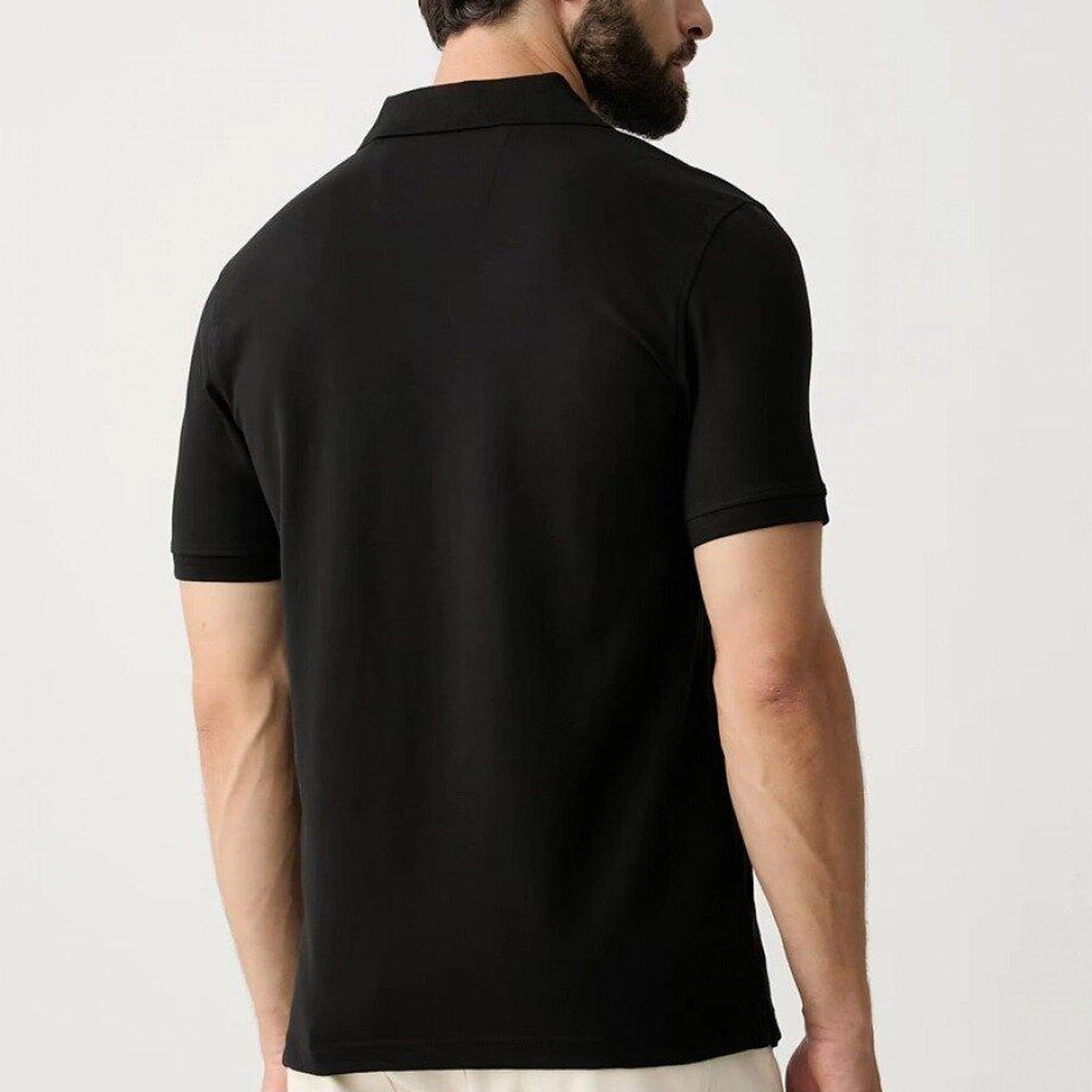 Poly Erkek Slim Fit Polo T-Shirt