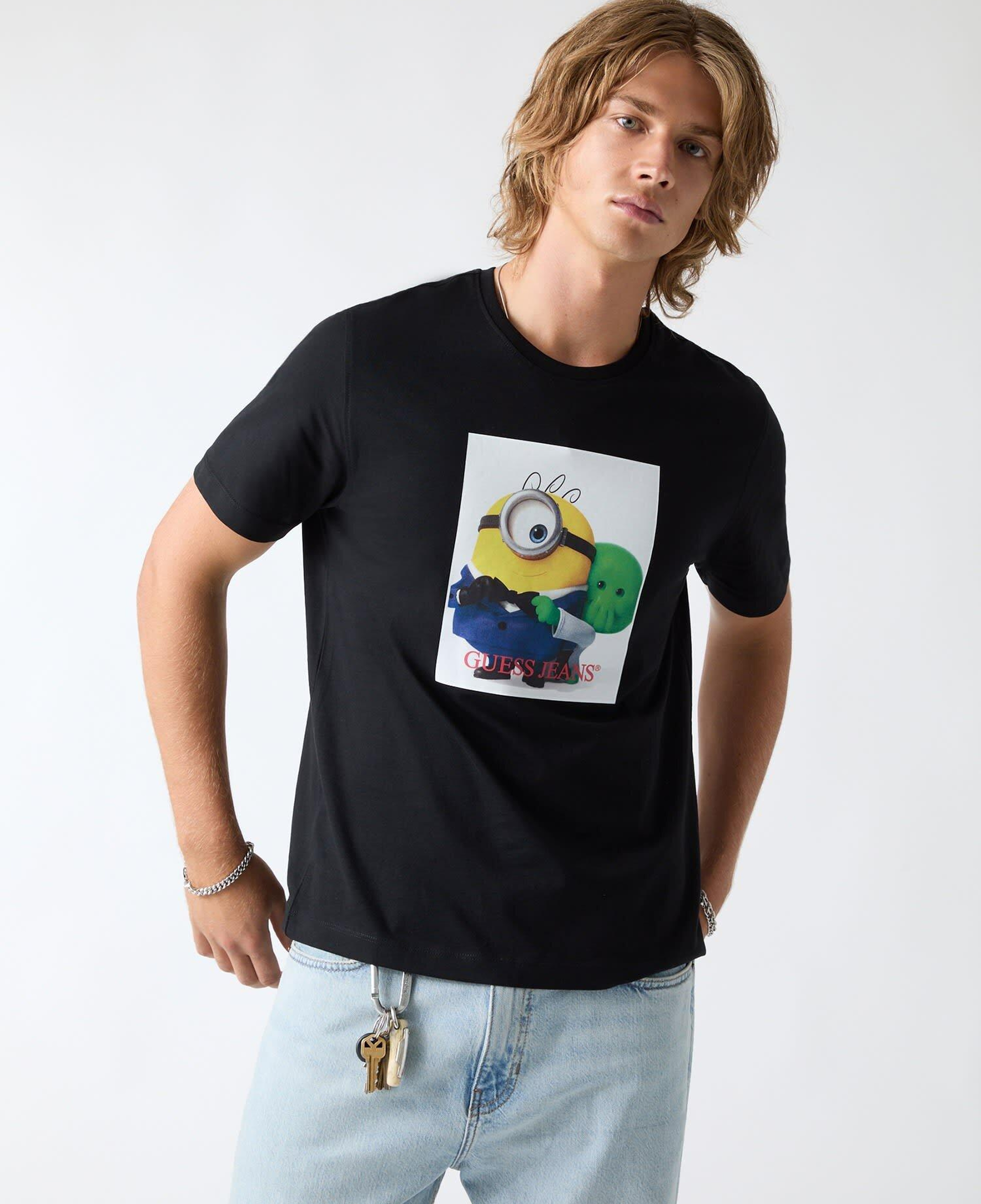 Gj X Minions Baskılı Tişört