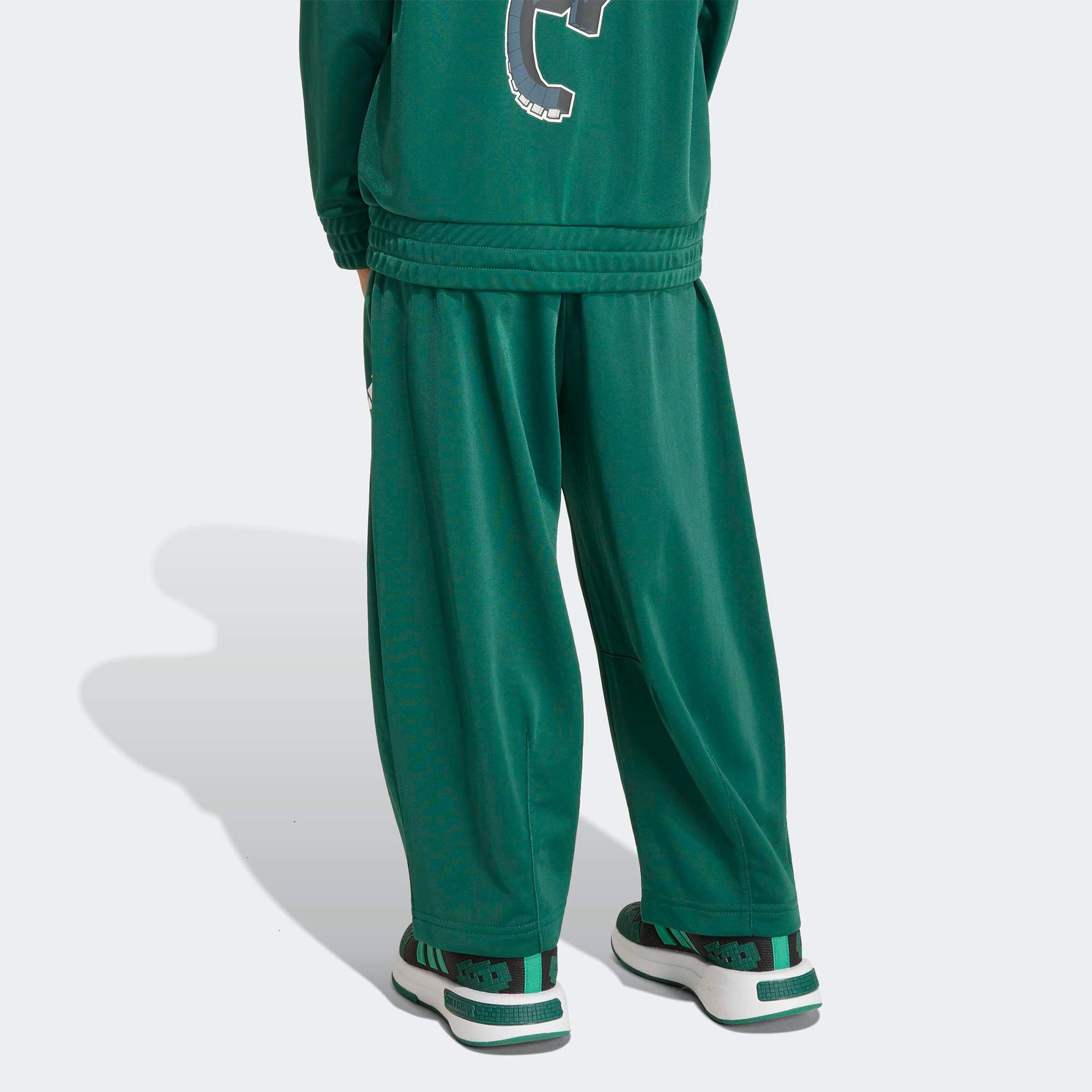 adidas Little Kids Minecraft Pnts Çocuk Yeşil Eşofman Altı