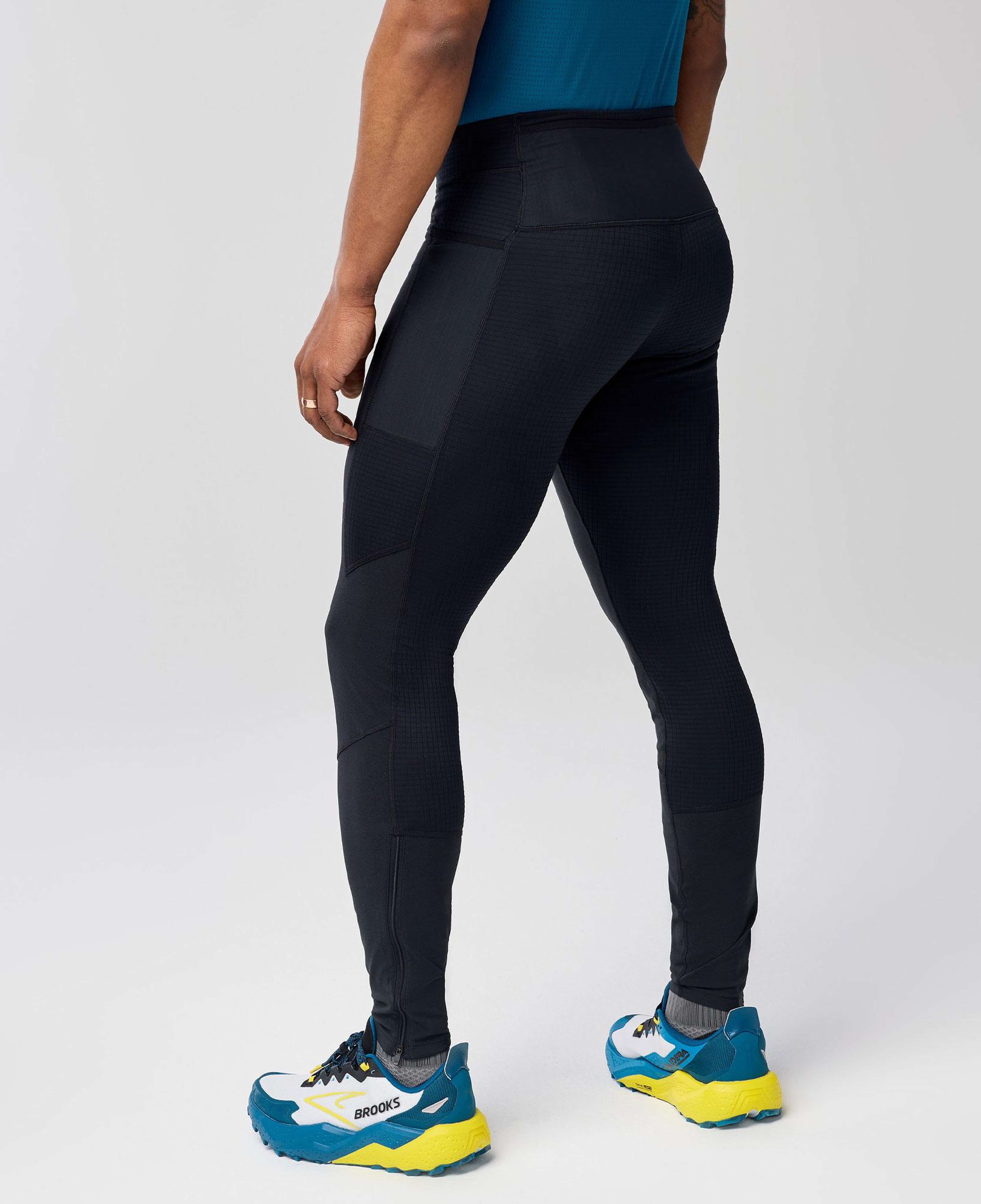 Brooks High Point Erkek Siyah Tayt
