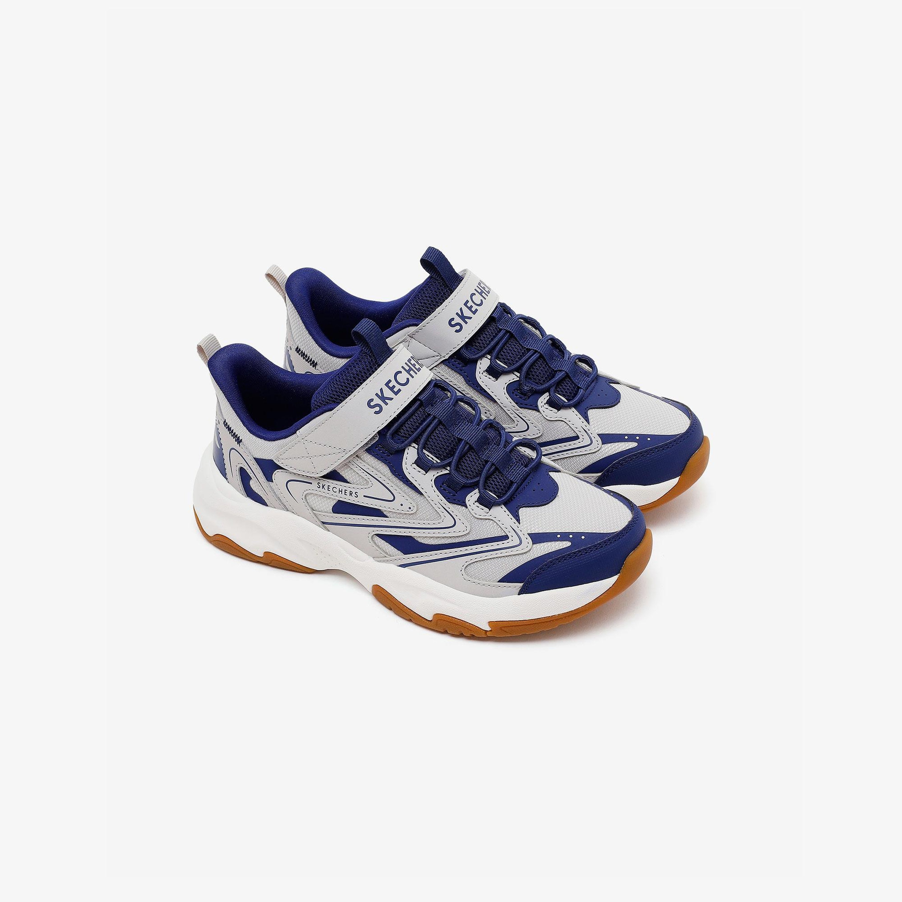 Skechers Retro Tech Çocuk Gri Spor Ayakkabı