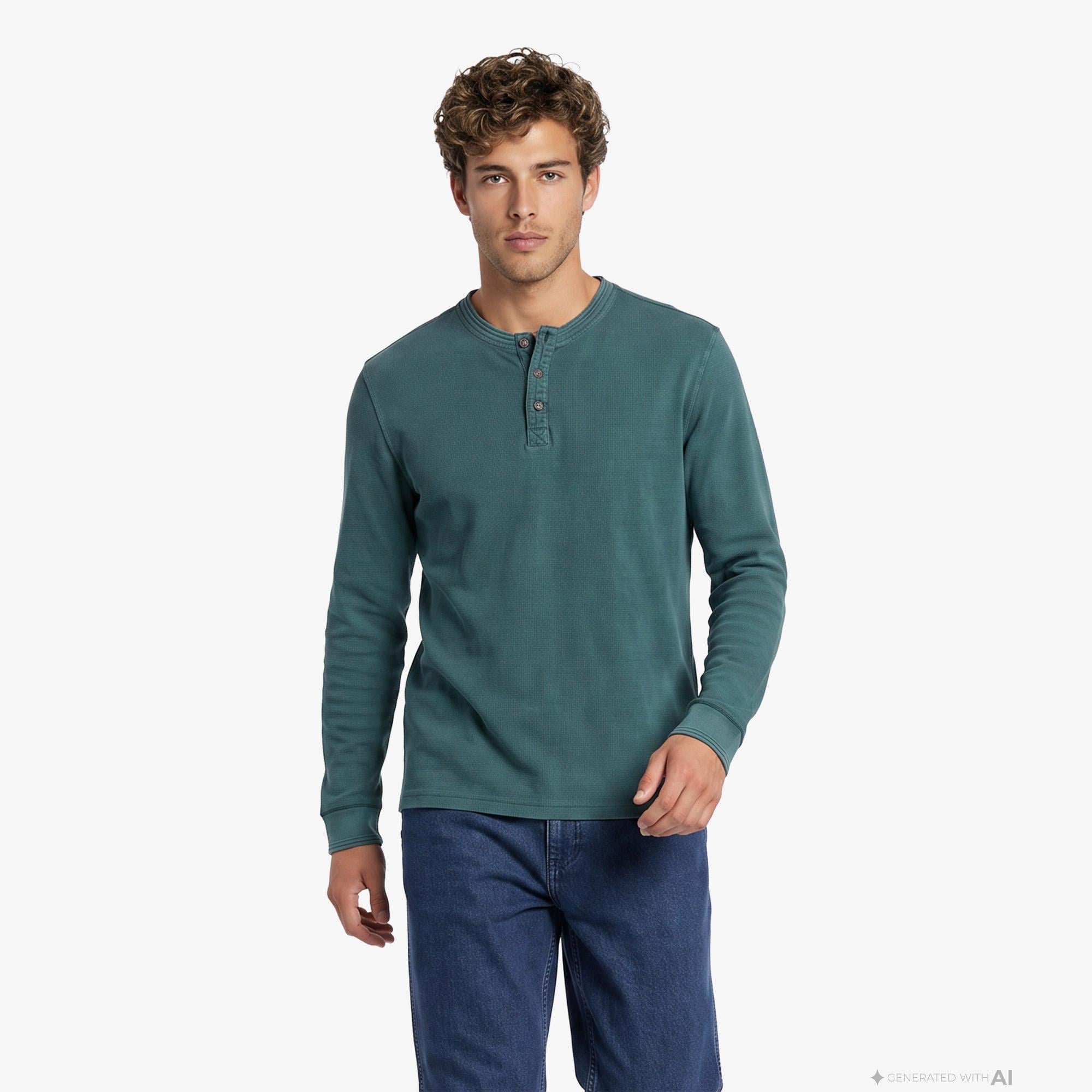 UNITED4 Regular Fit Erkek Yeşil T-Shirt