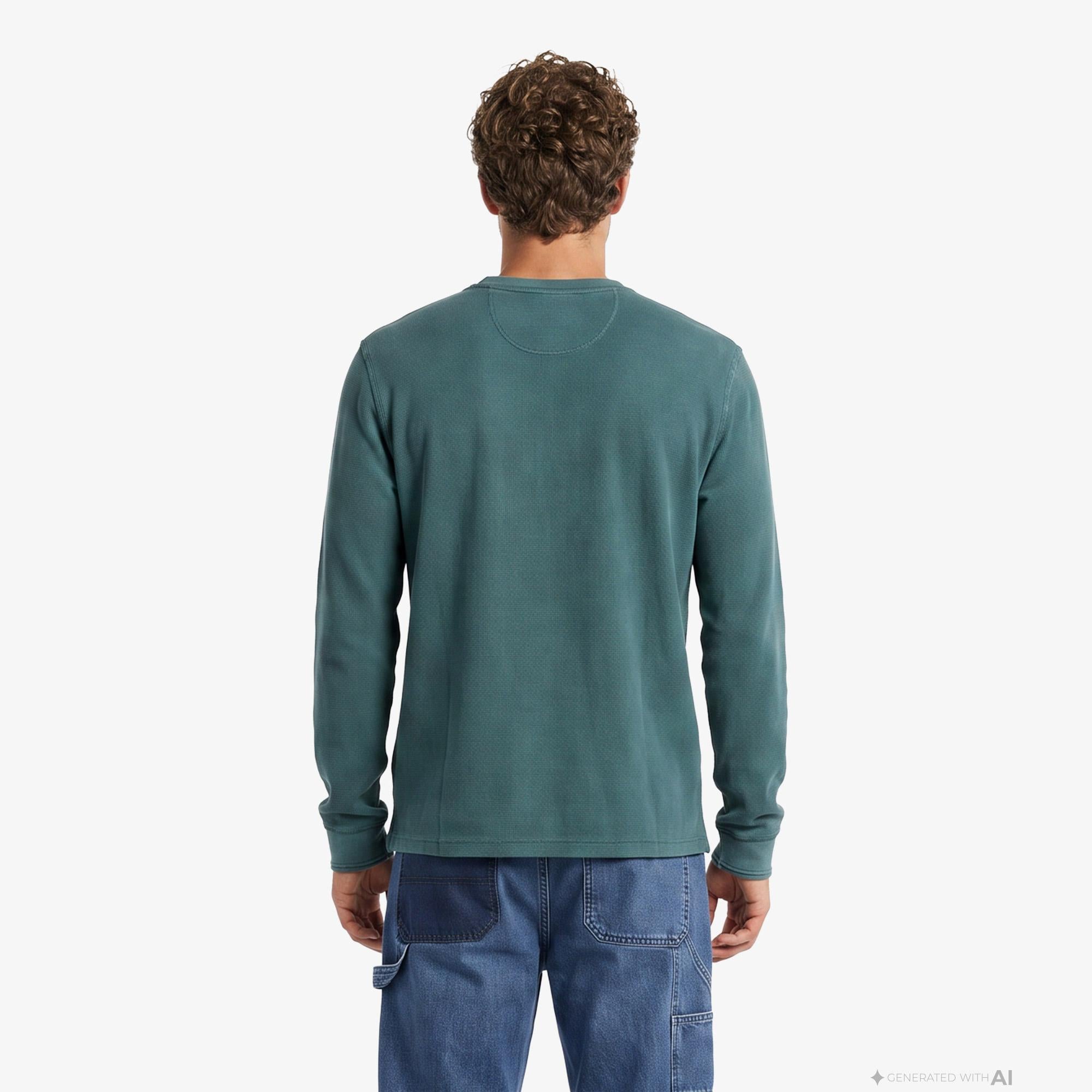 UNITED4 Regular Fit Erkek Yeşil T-Shirt