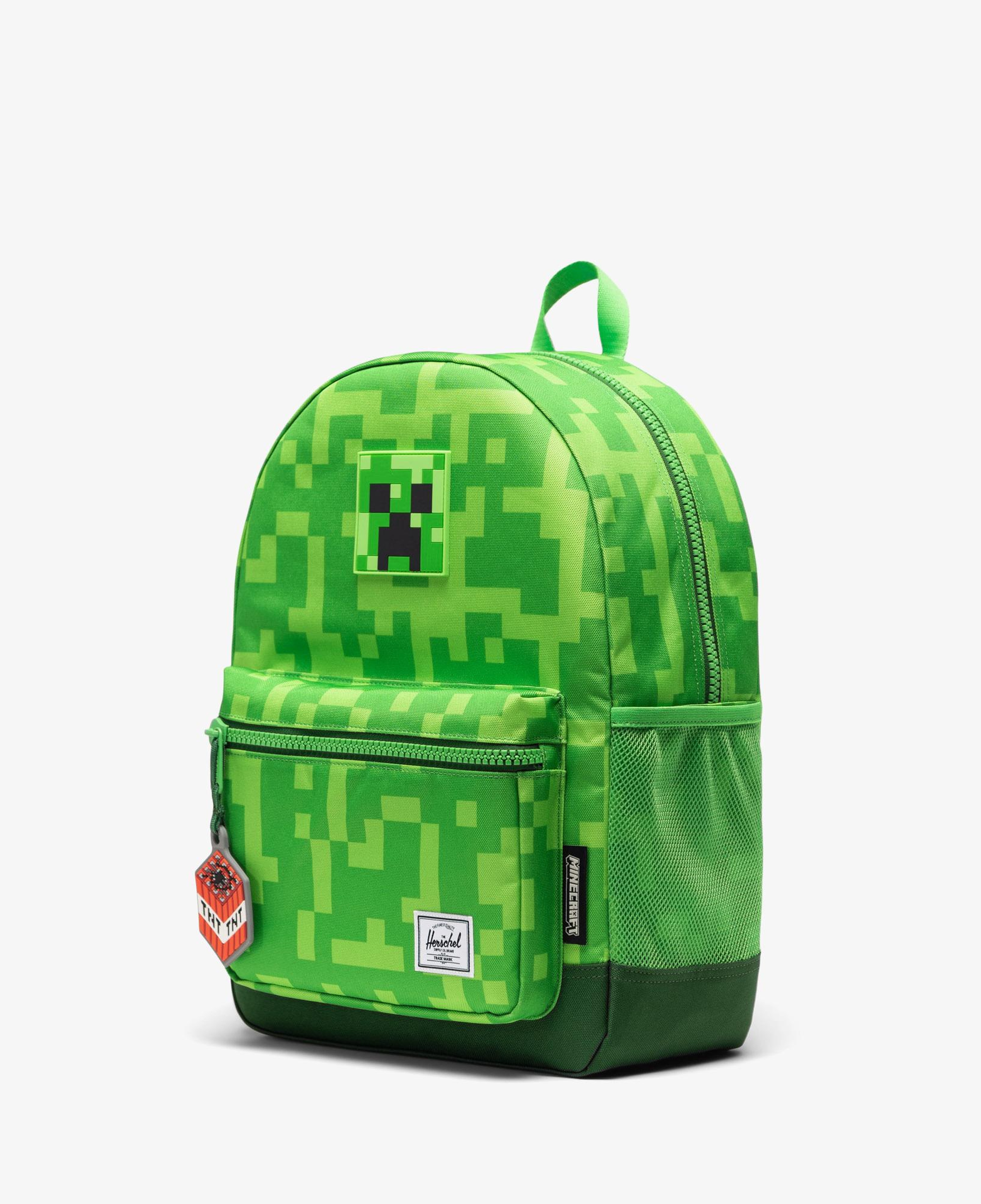 Herschel x Minecraft Heritage Çocuk Yeşil Sırt Çantası
