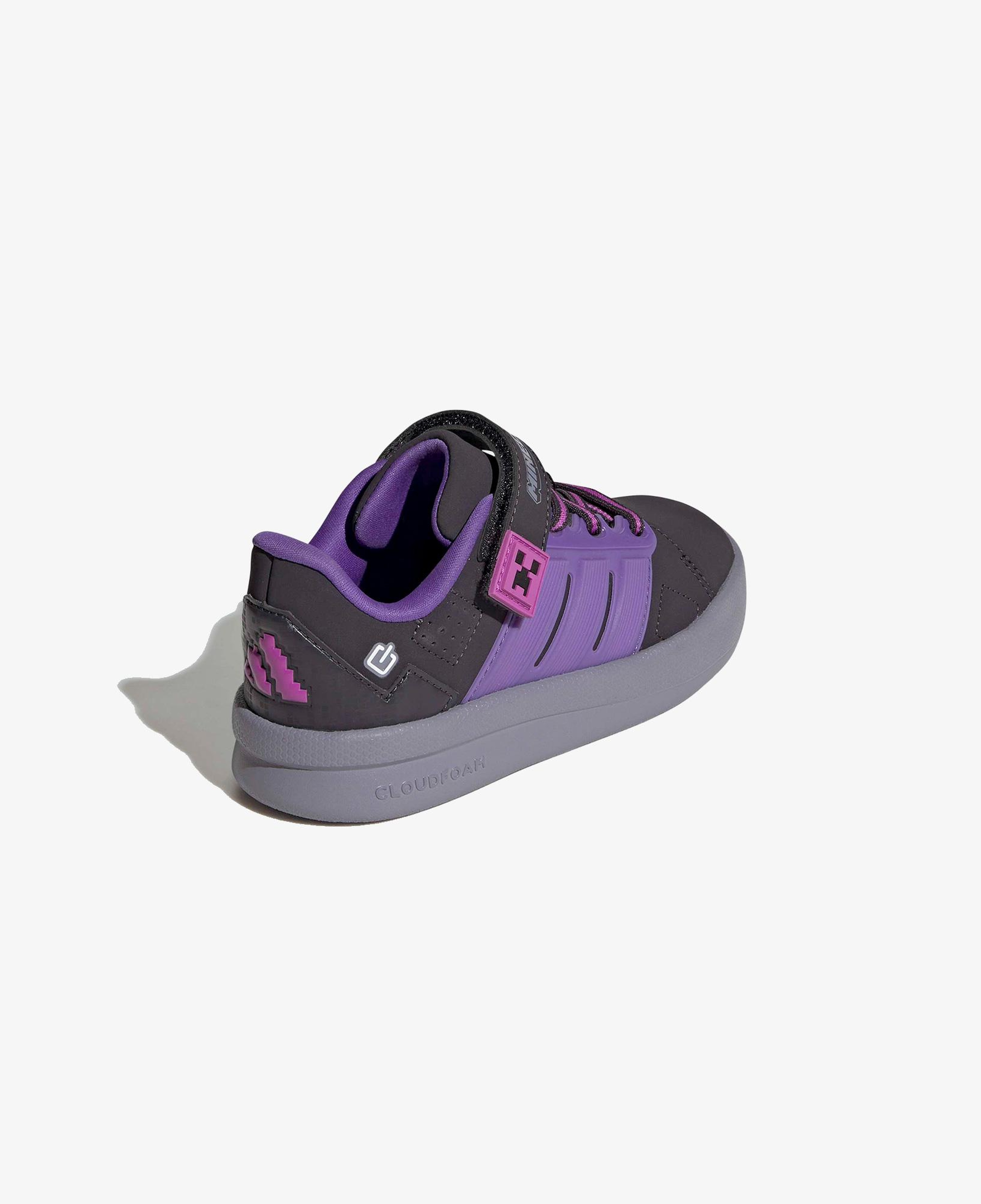 adidas Minecraft Lightorama Elastic Lace Çocuk Siyah Spor Ayakkabı