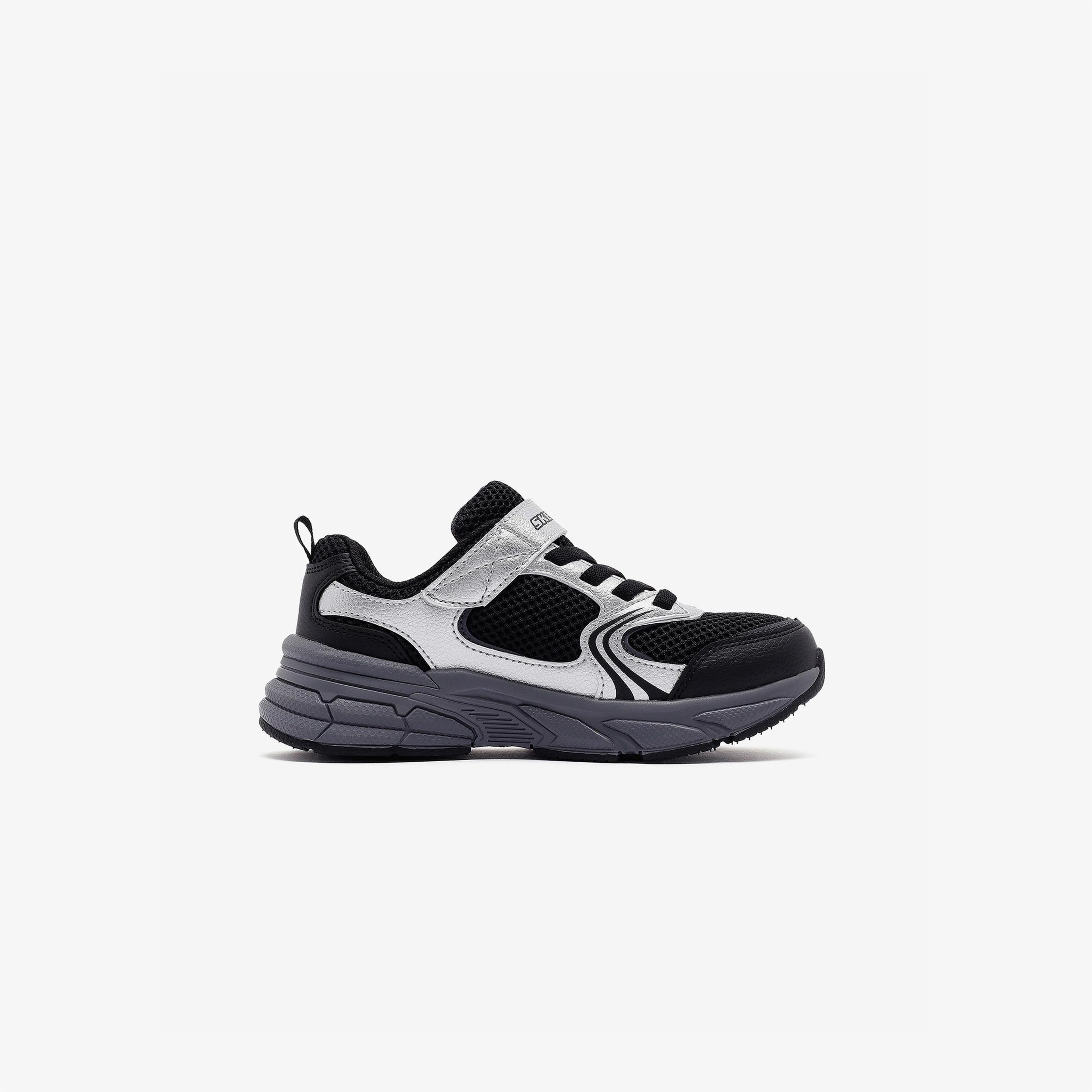 Skechers Retro-Graph Çocuk Gri Spor Ayakkabı