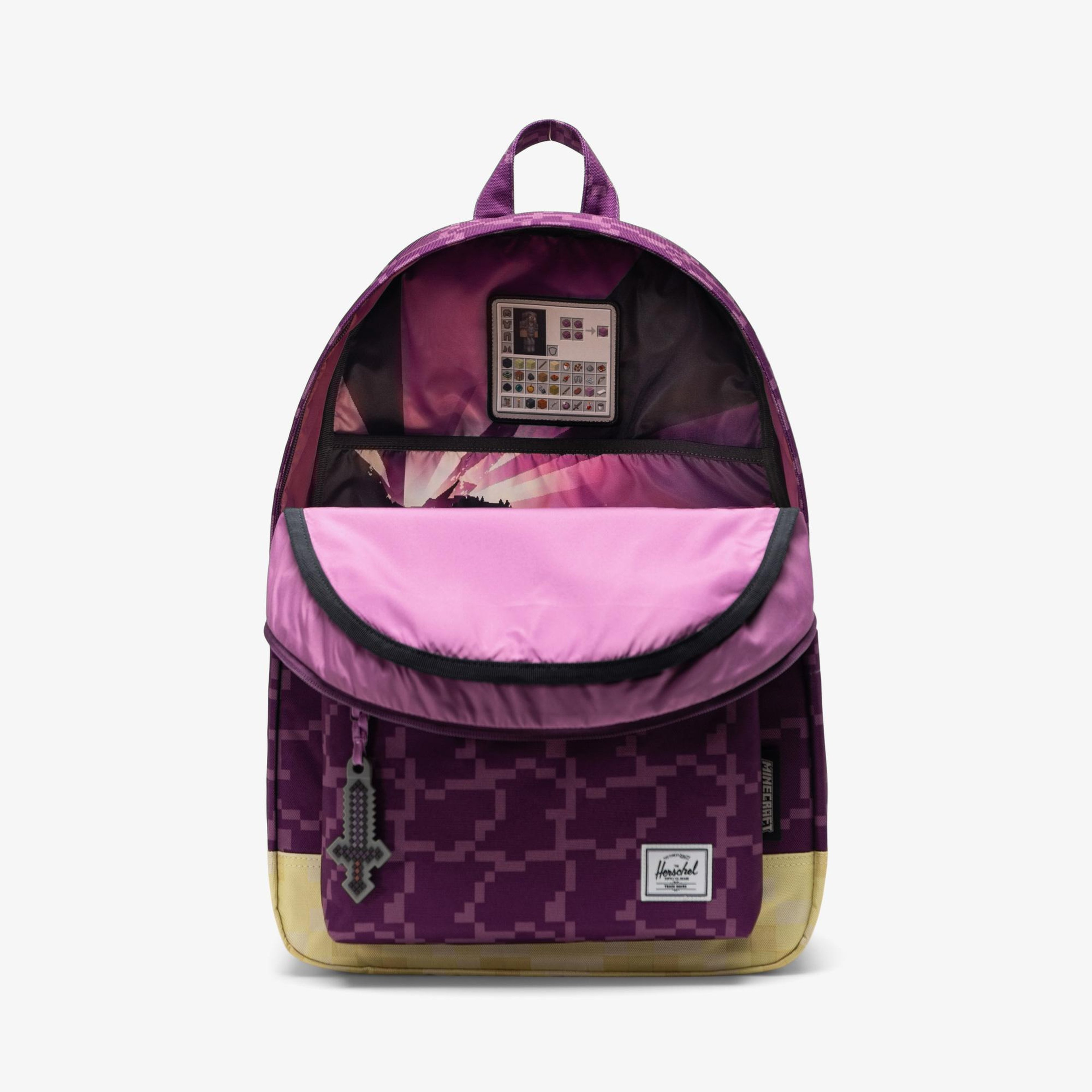 Herschel Minecraft Unisex Mor Sırt Çantası