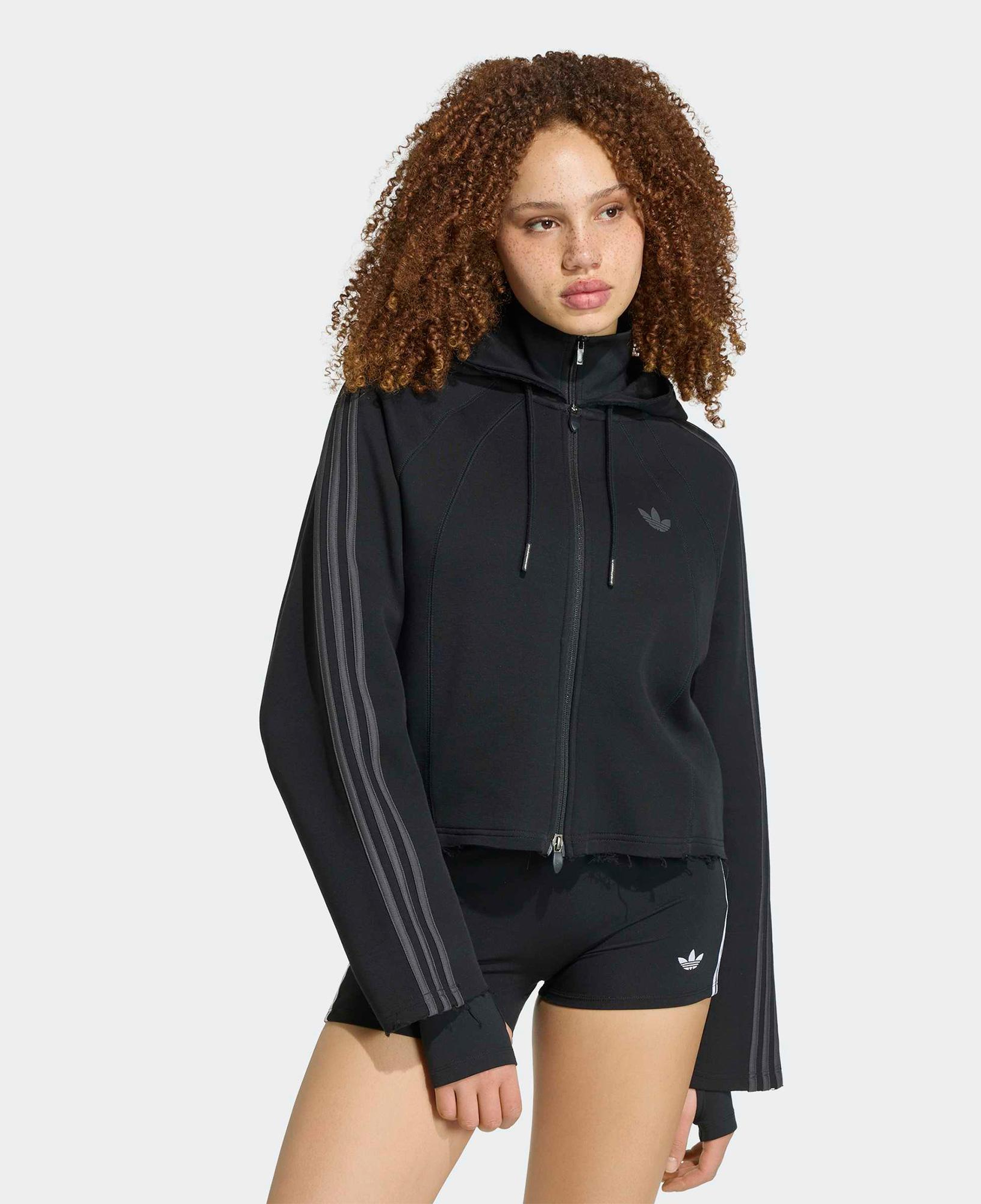 adidas Superstar Track 2.0 C Hoody Kadın Siyah Sweatshirt