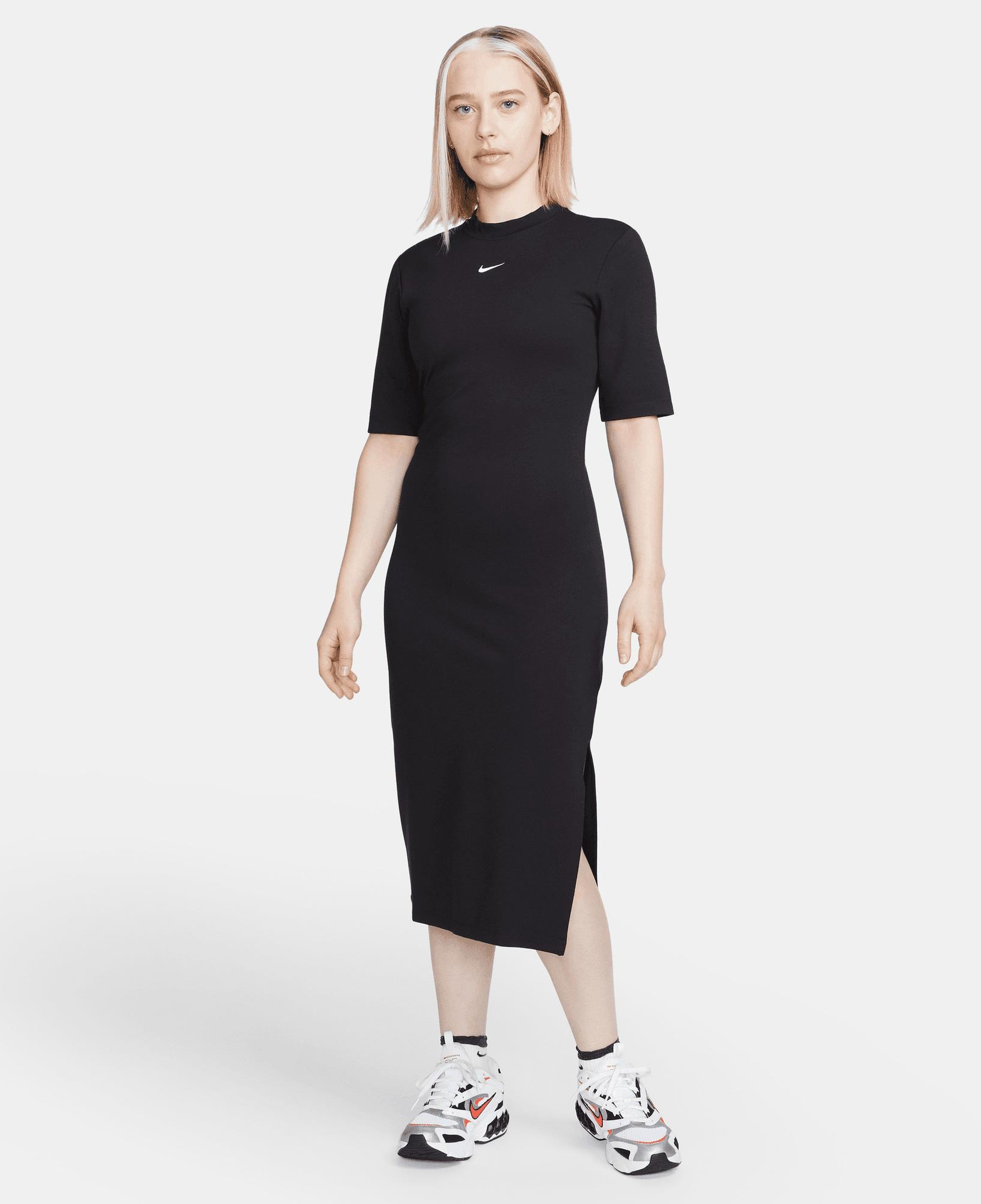 Nike Sportswear Essential Kadın Siyah Elbise