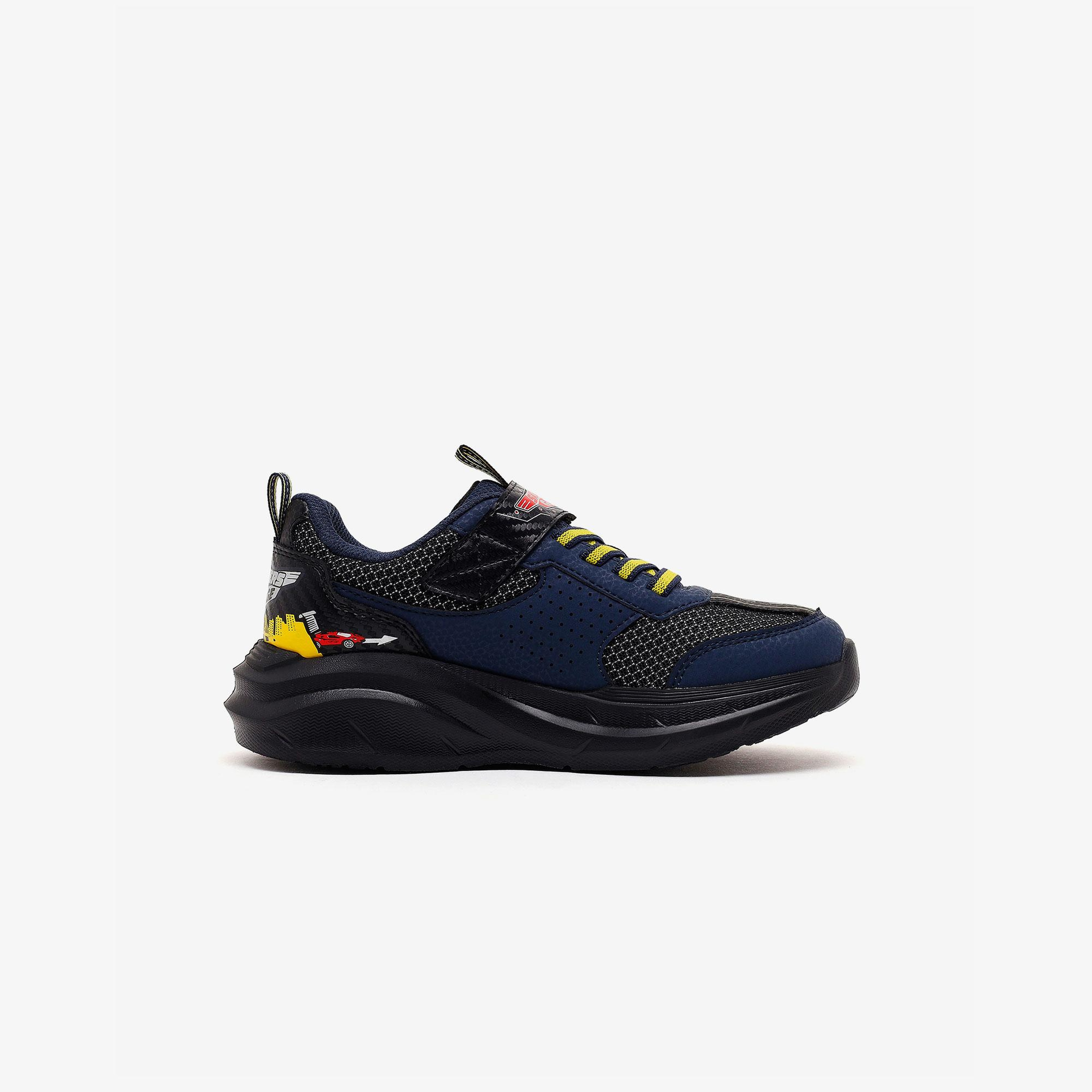 Skechers Garage Çocuk Siyah Spor Ayakkabı