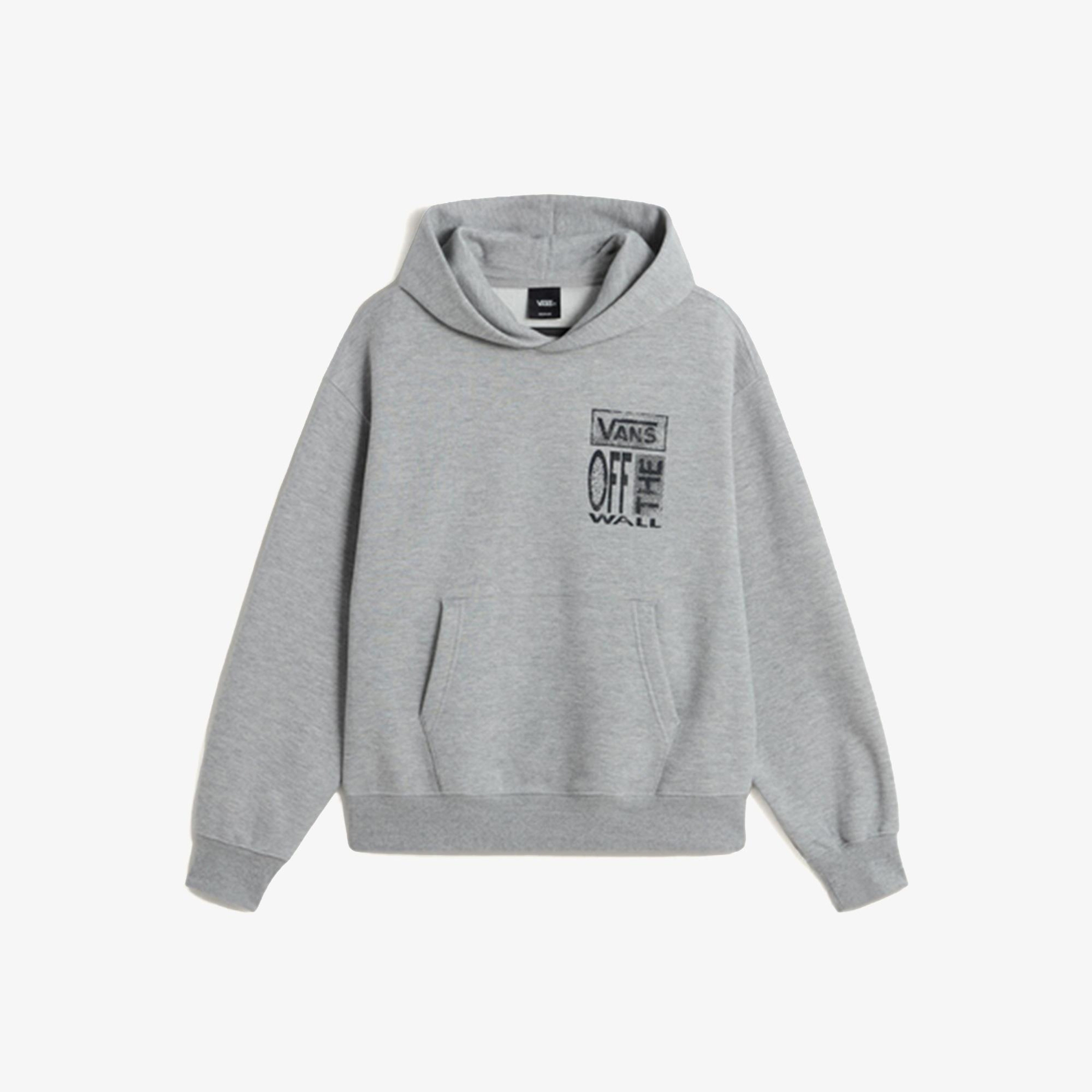Vans Cut and Paste Pullover Erkek Gri Sweatshirt