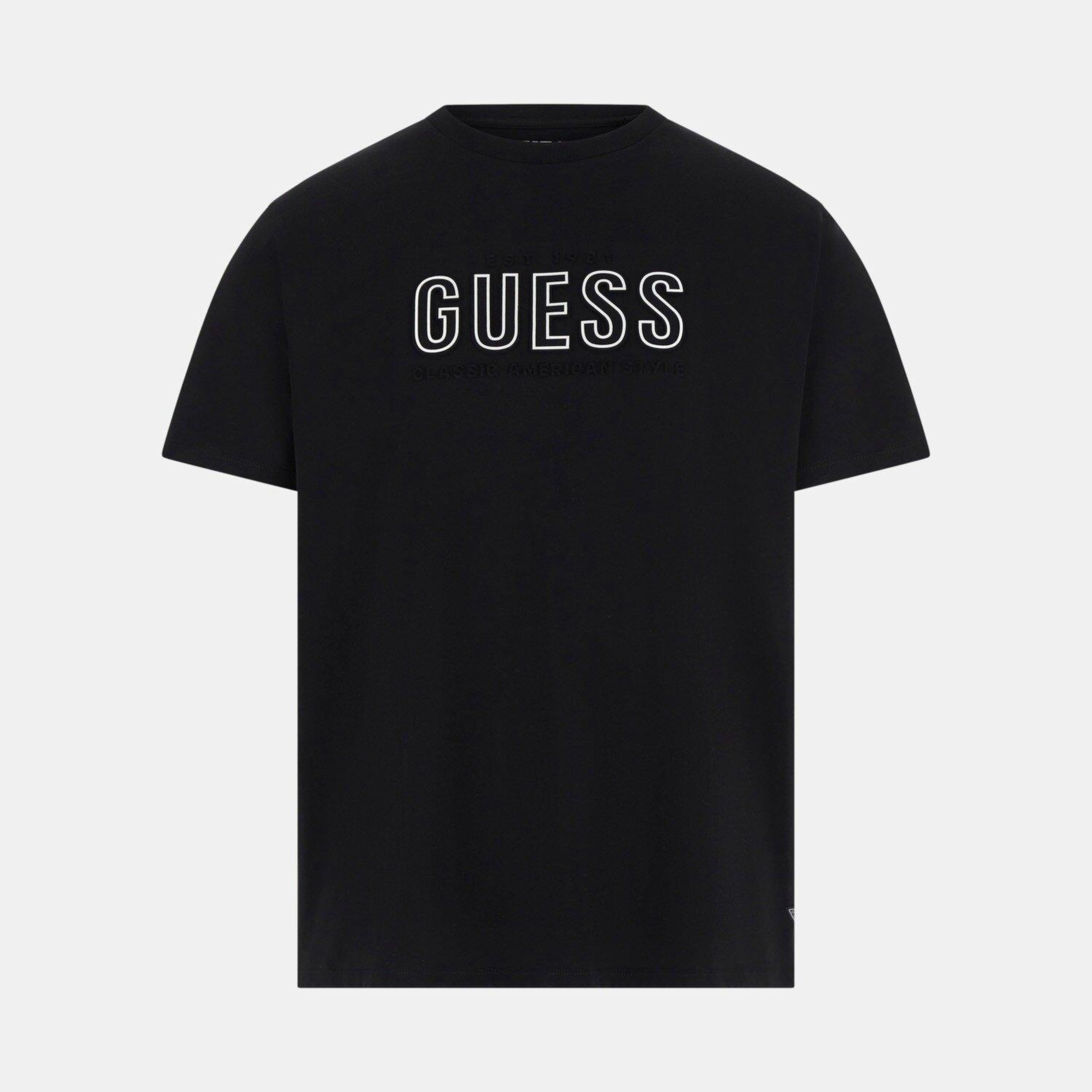 Embosse Erkek Regular Fit T-Shirt