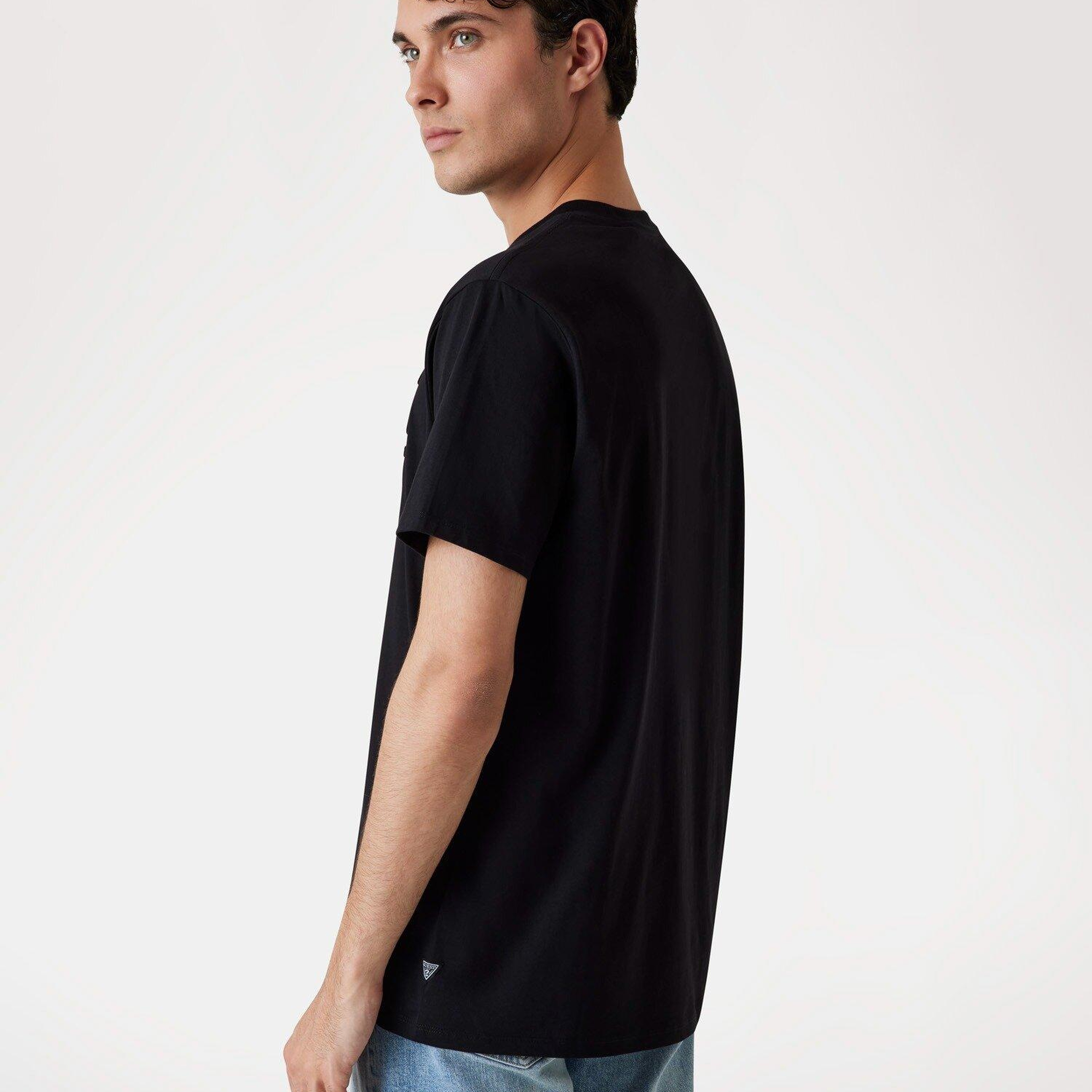 Embosse Erkek Regular Fit T-Shirt