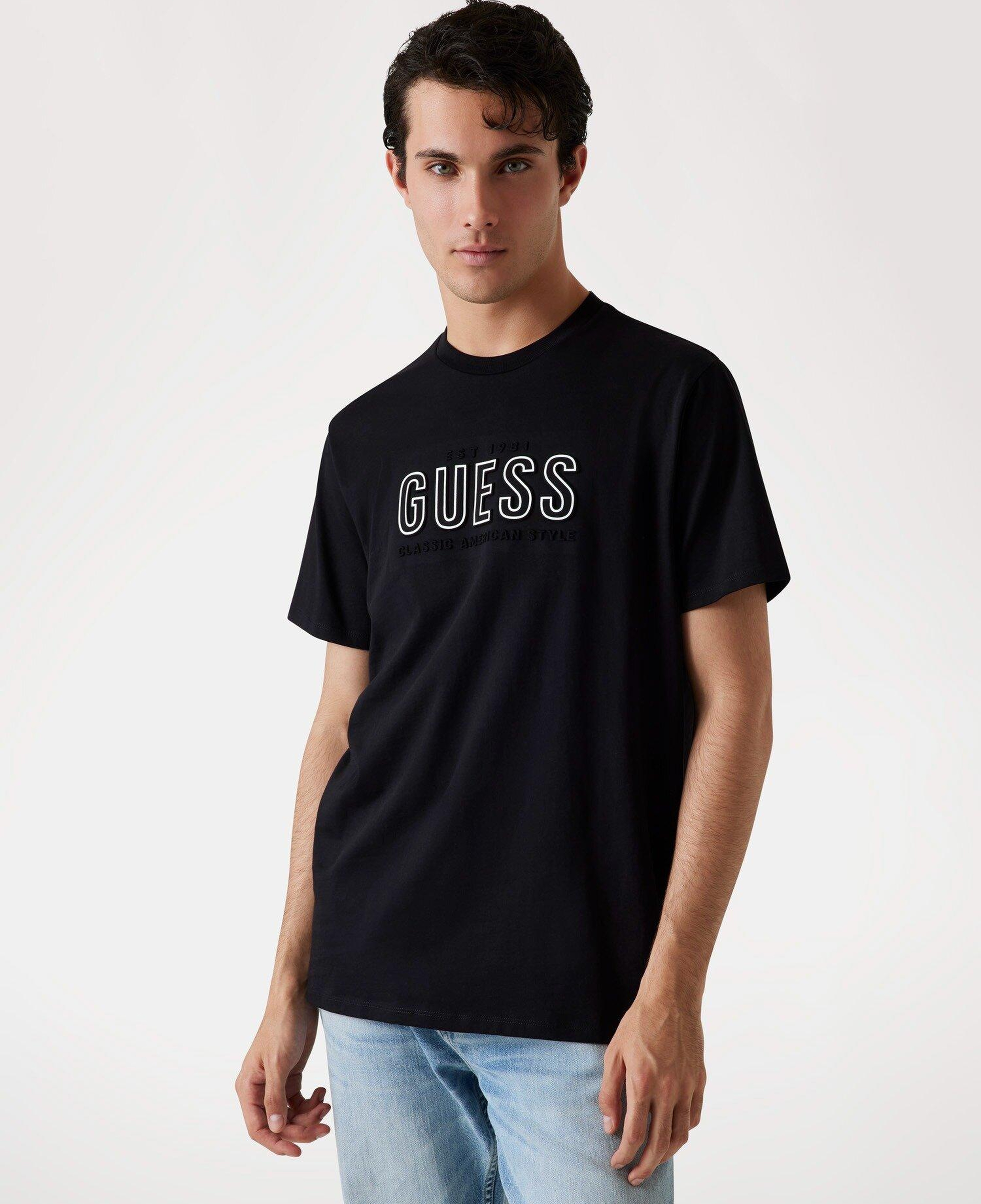 Embosse Erkek Regular Fit T-Shirt
