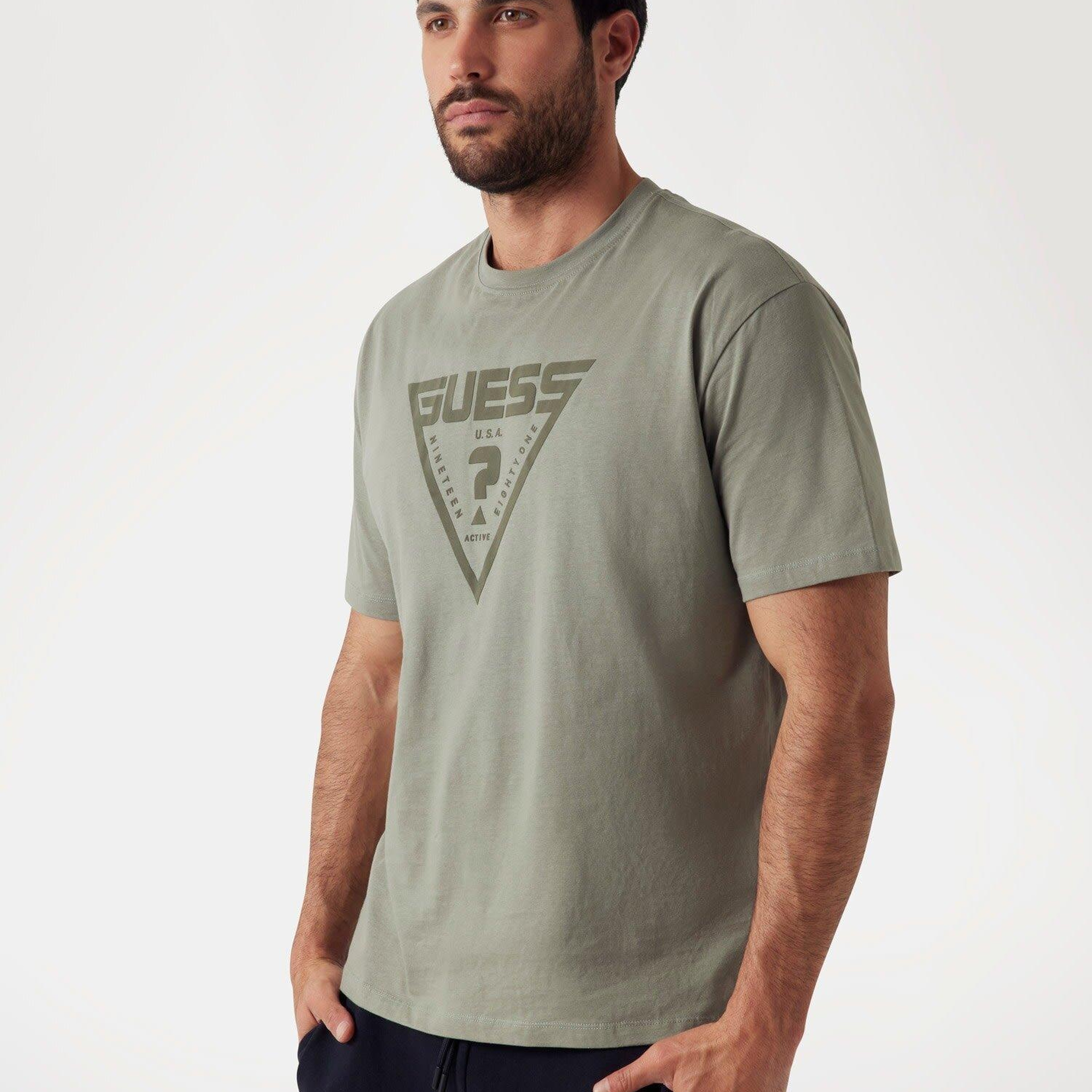 Azha Erkek Aktif Oversize Fit T-Shirt