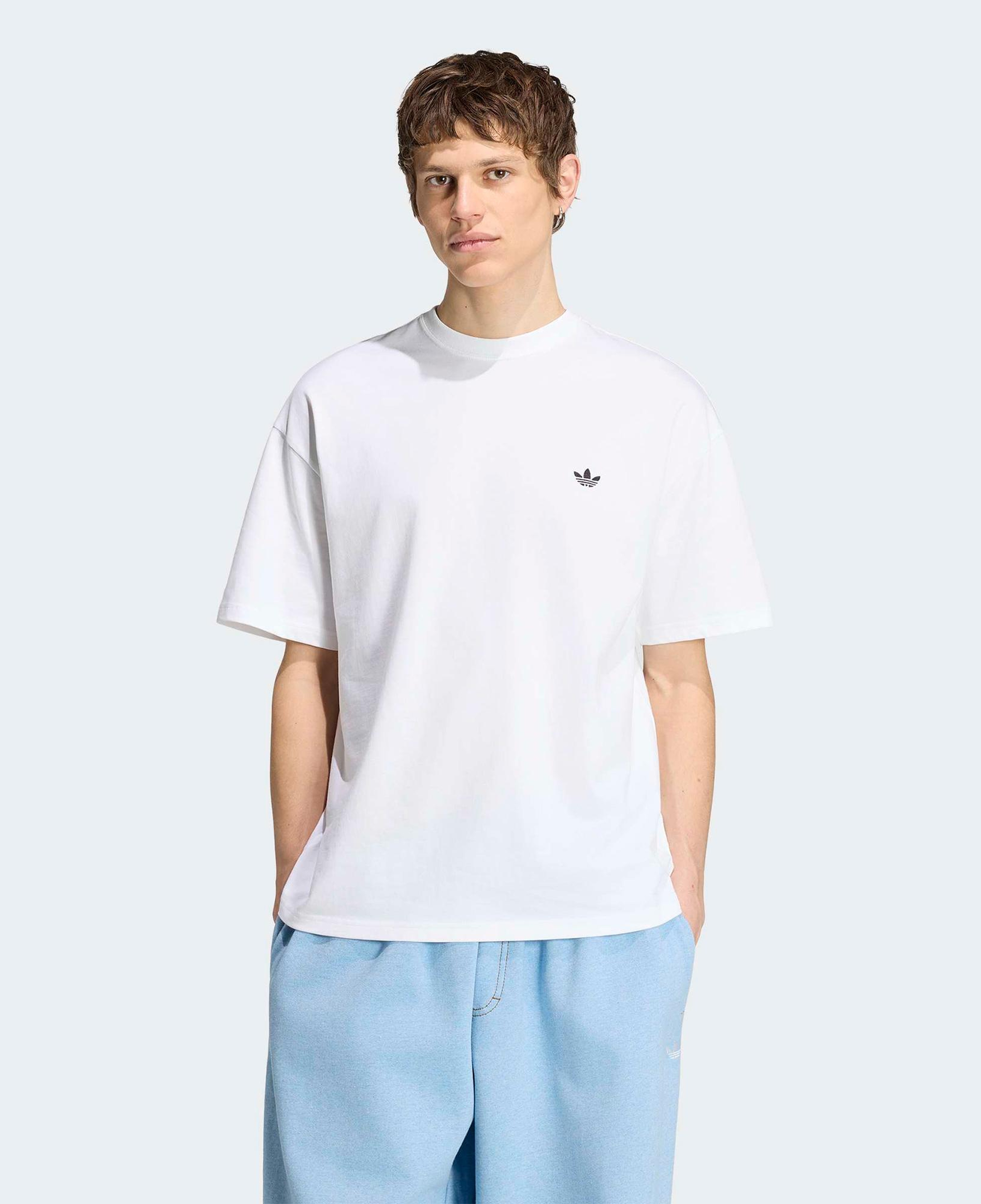 adidas Ess Erkek Beyaz T-Shirt
