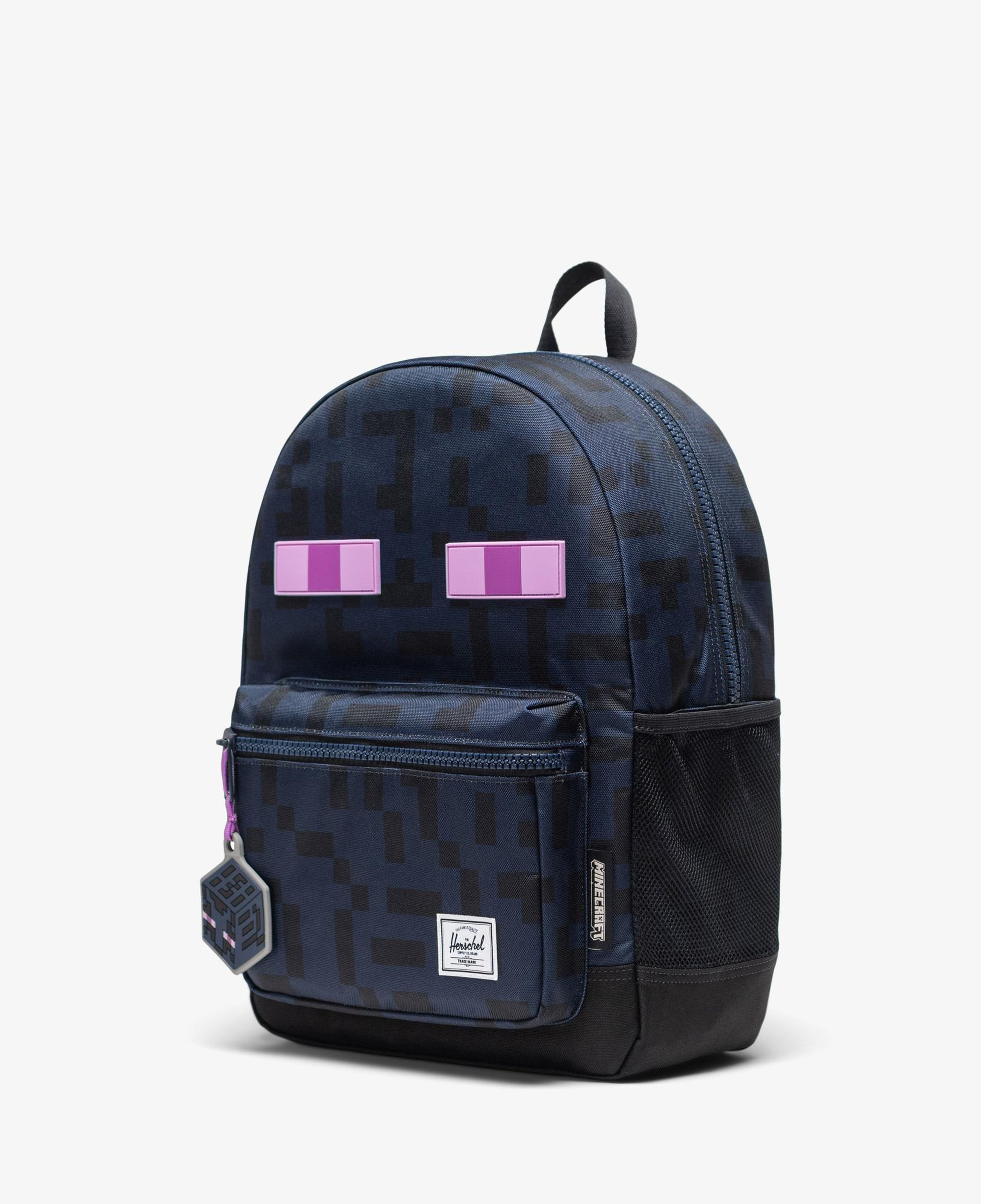 Herschel x Minecraft Heritage Çocuk Siyah Sırt Çantası