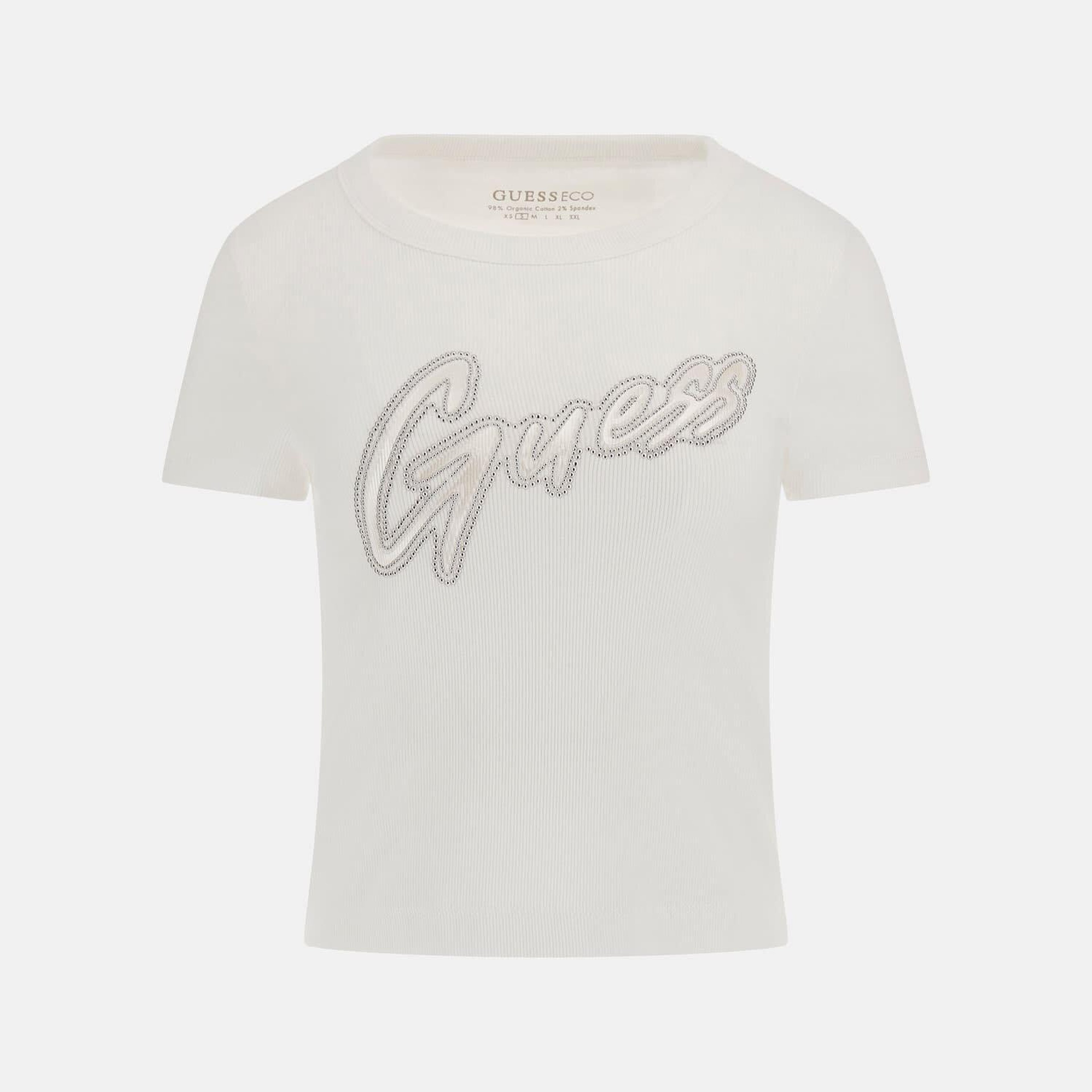 Ss Cn Rib Kadın T-Shirt