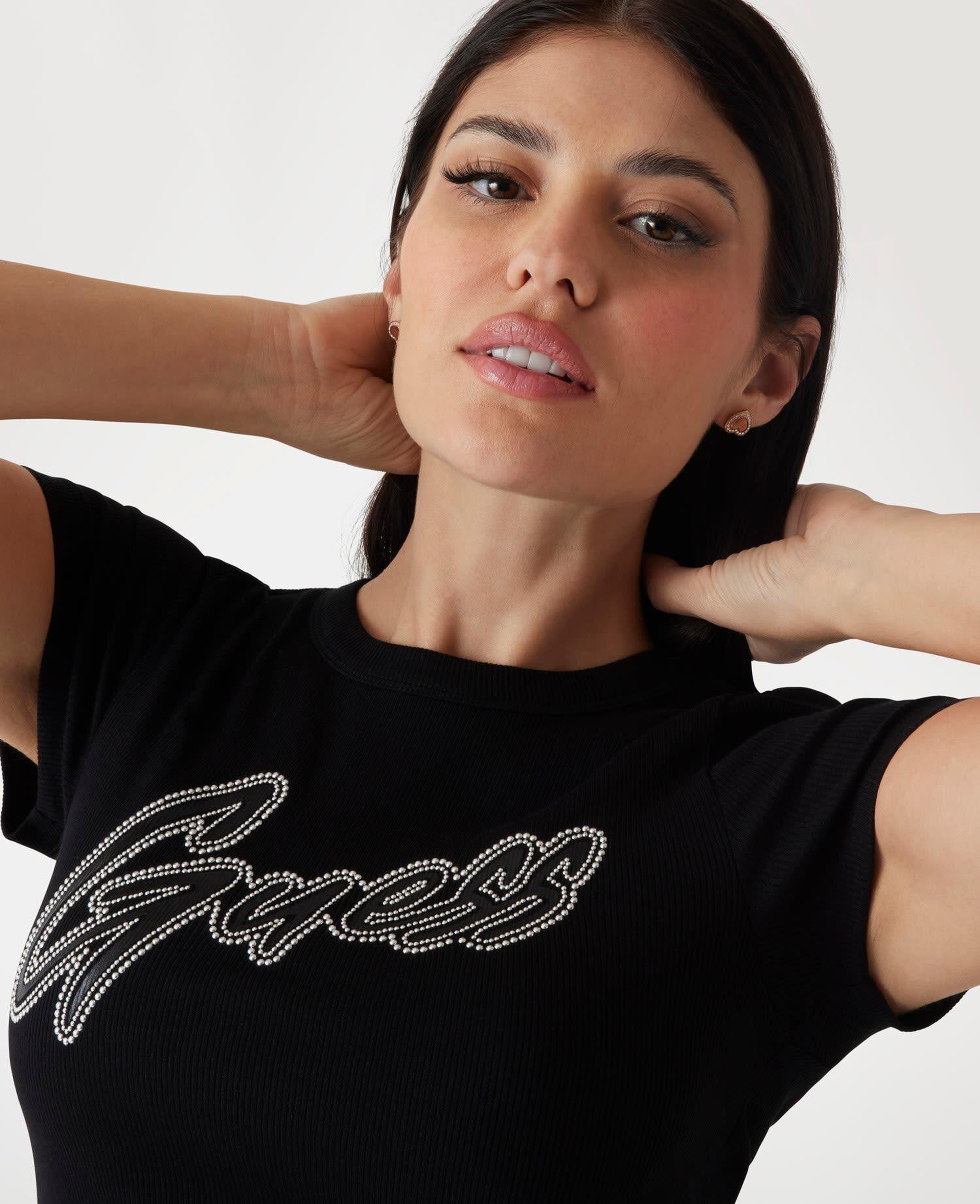 Ss Cn Rib Kadın T-Shirt