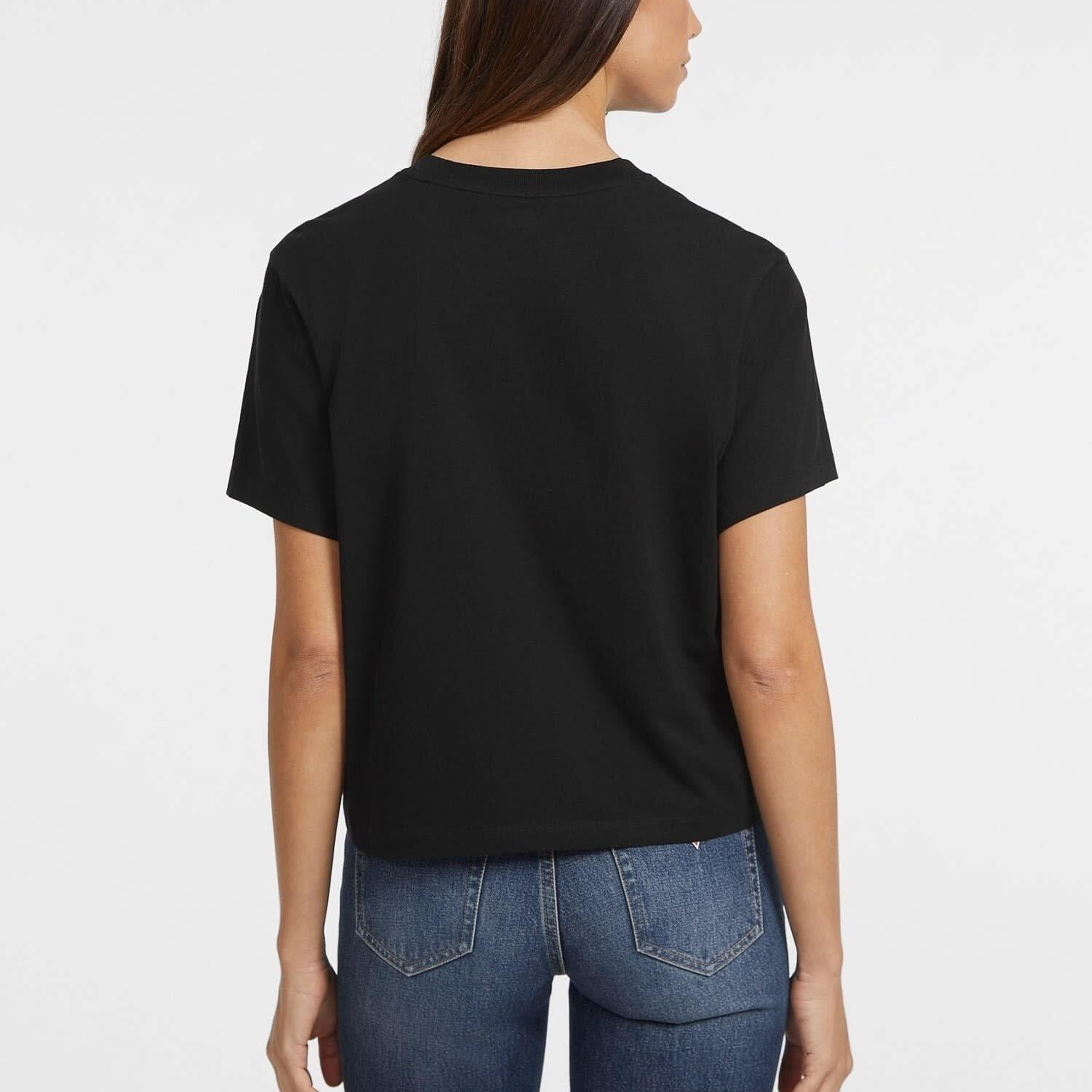 Guess Jeans Ss Cn Boxy Kadın Boxy Fit T-Shirt