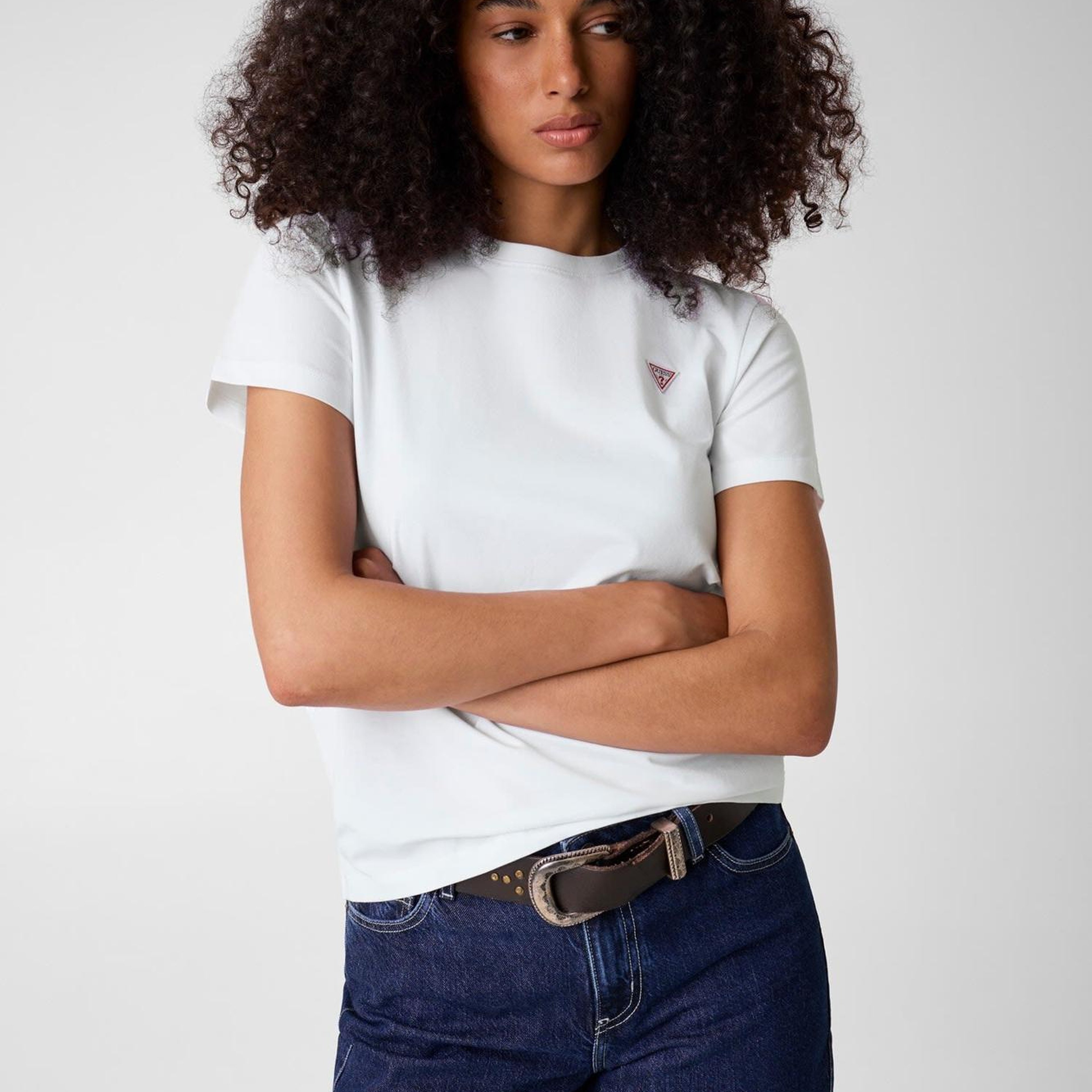 Guess Jeans Kadın Slim Fit T-shirt