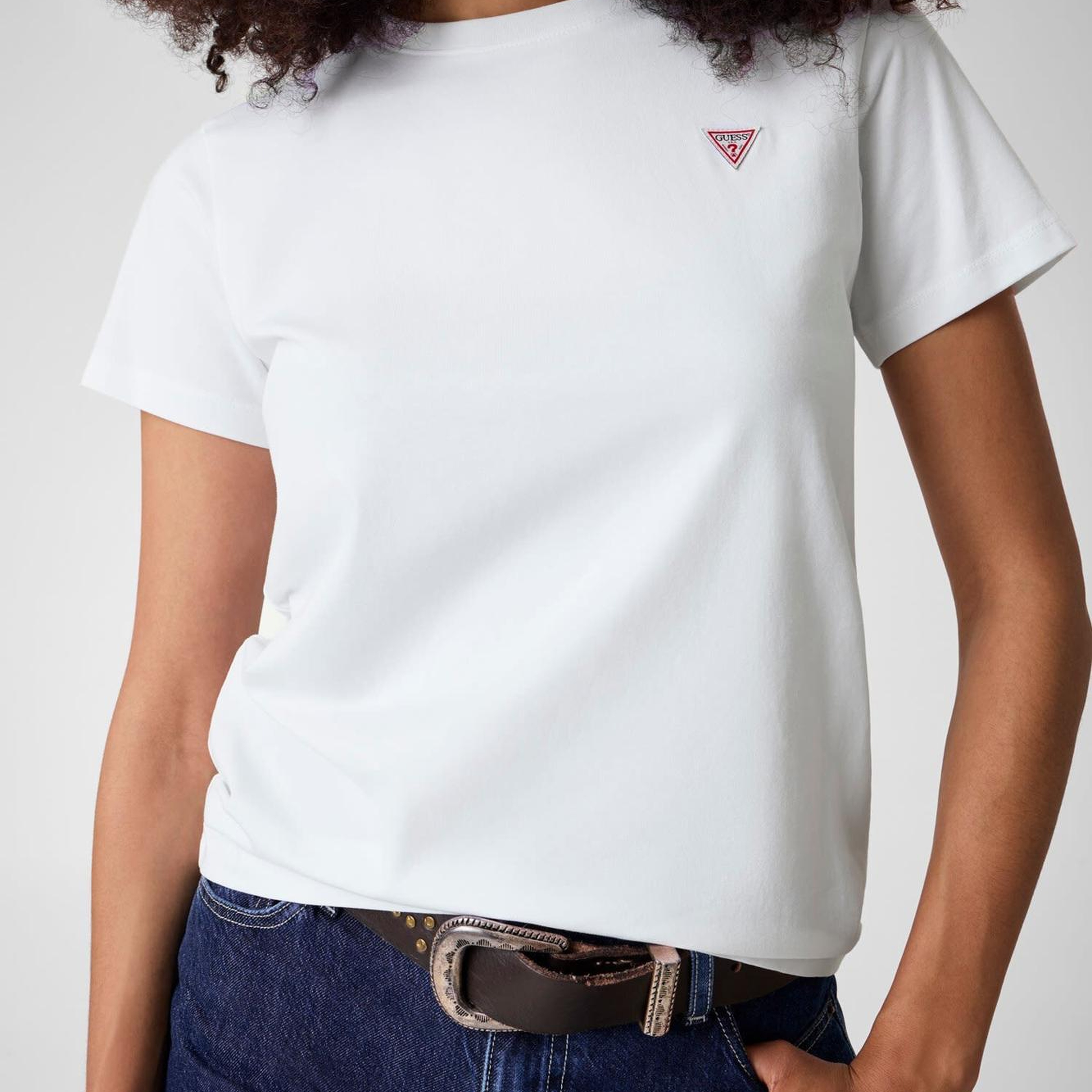 Guess Jeans Kadın Slim Fit T-shirt