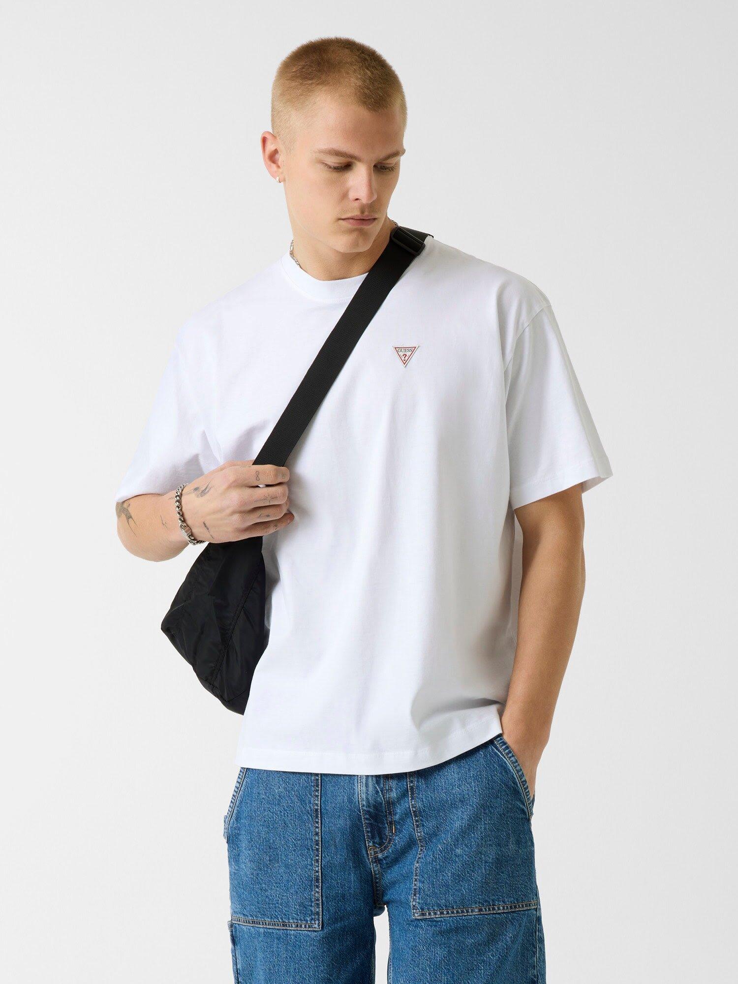 Guess Jeans Erkek Oversize Fit T-shirt