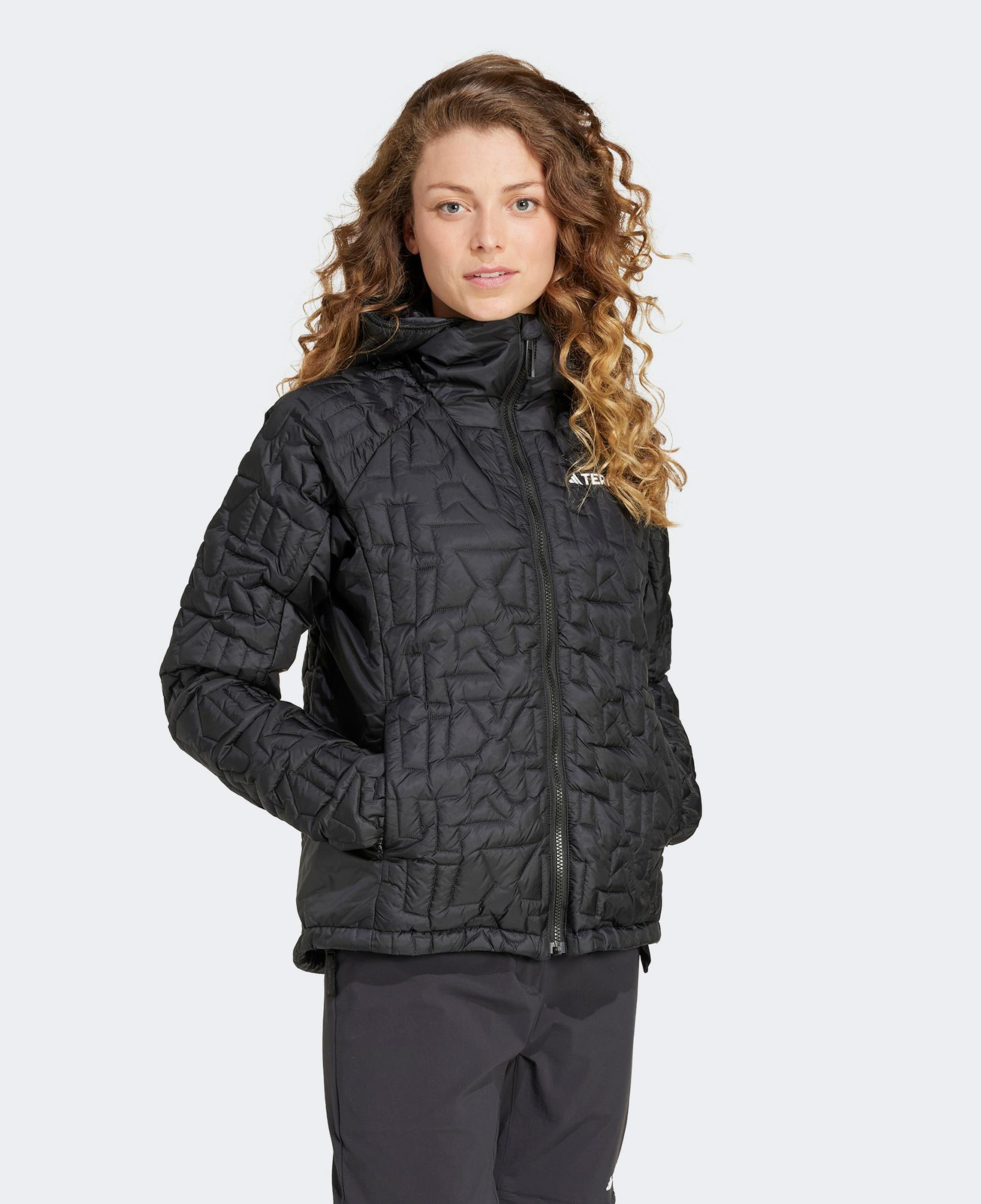 adidas Terrex Xperior PrimaLoft Loose Fill Insulated Kadın Siyah Mont