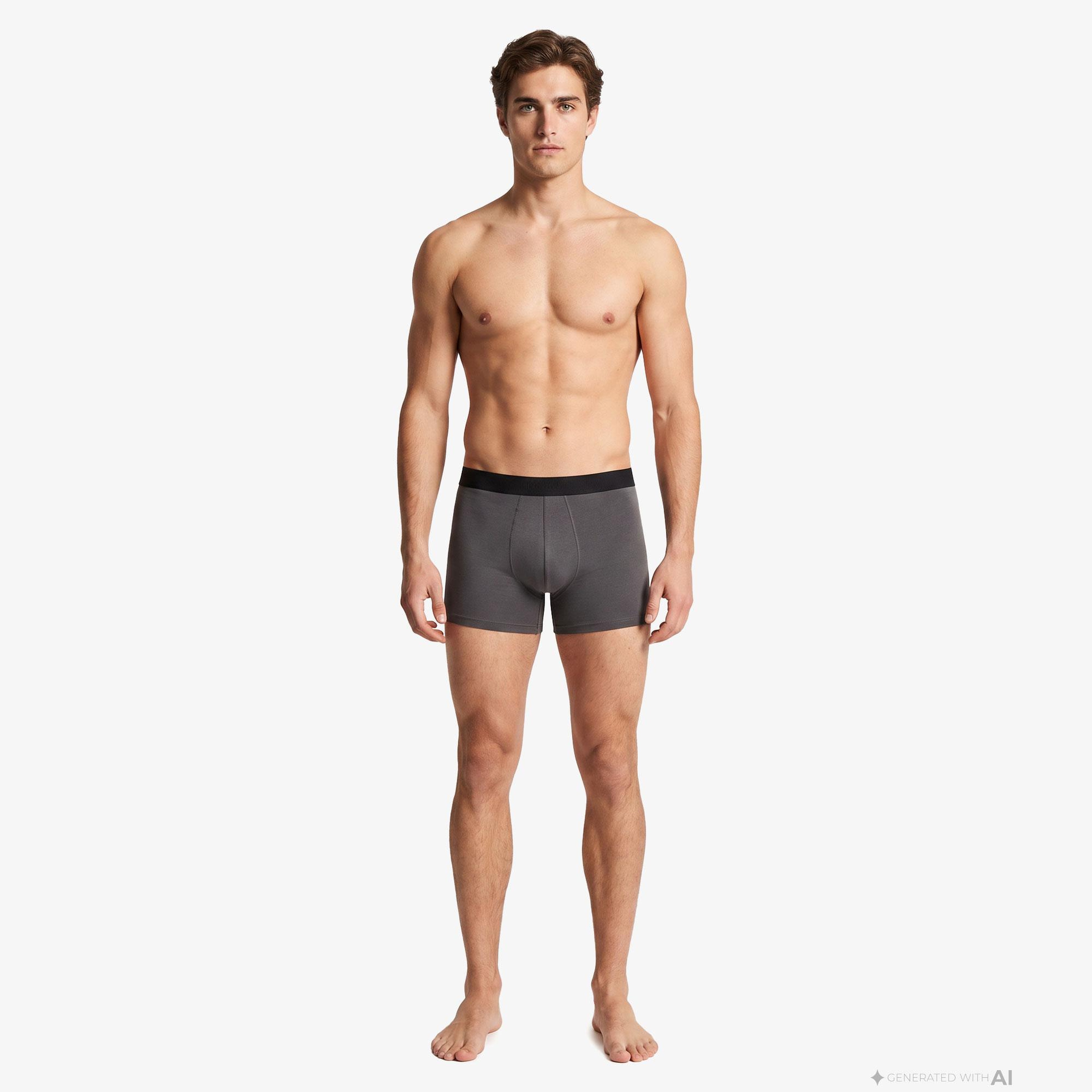 Nautica Erkek Gri Boxer