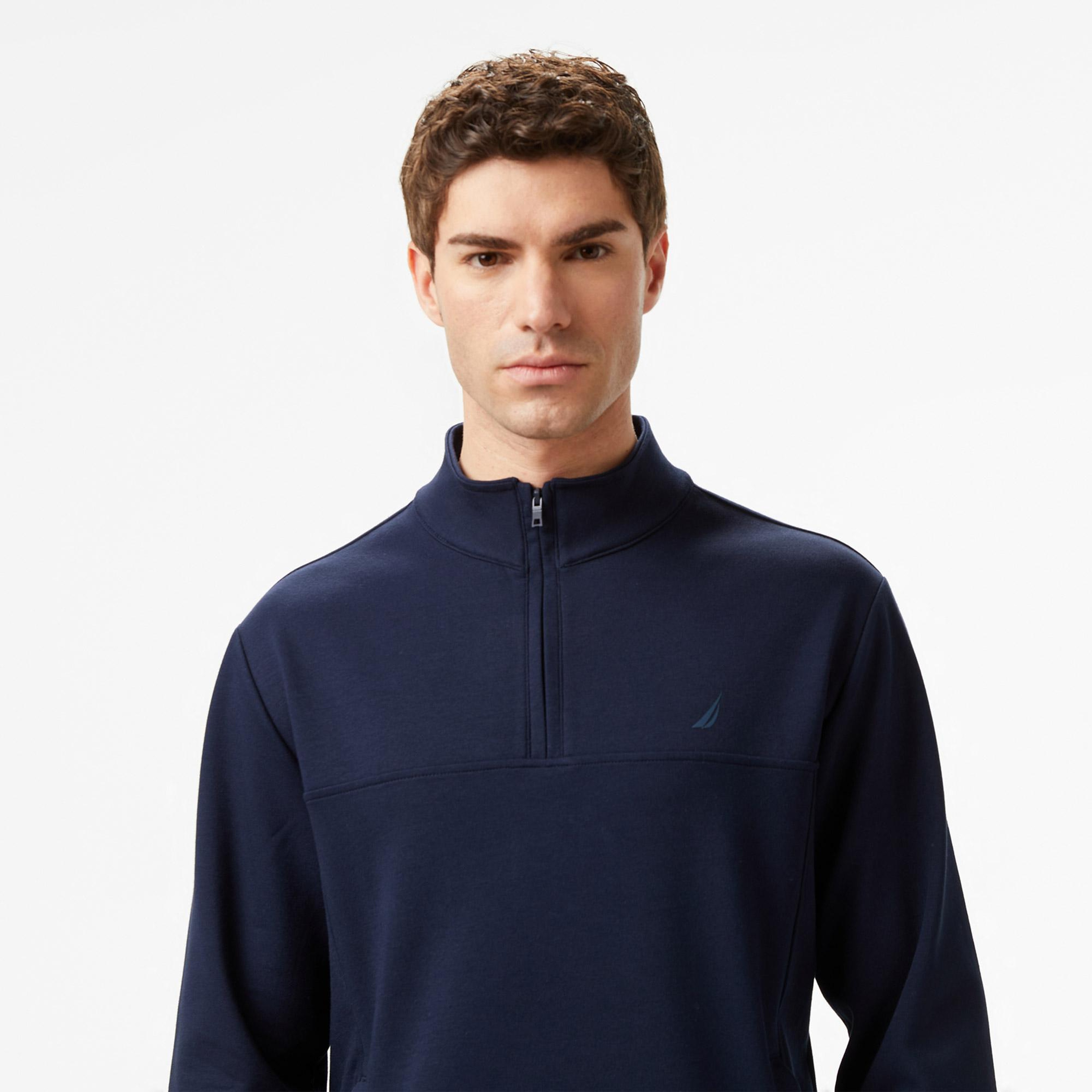Nautica Erkek Lacivert Classic Fit Sweatshirt