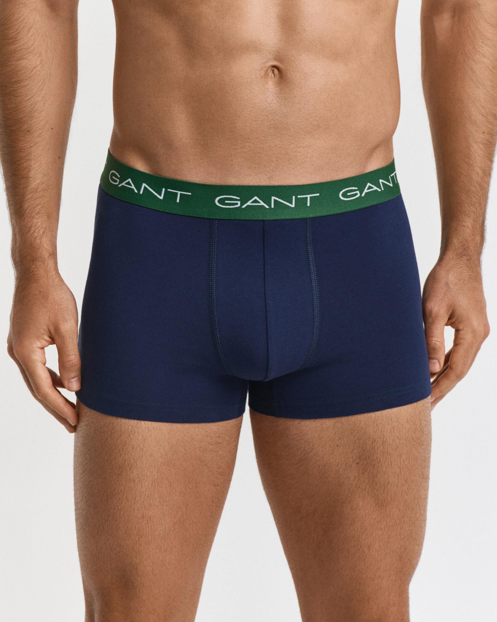 GANT Erkek Mavi 3'lü Boxer