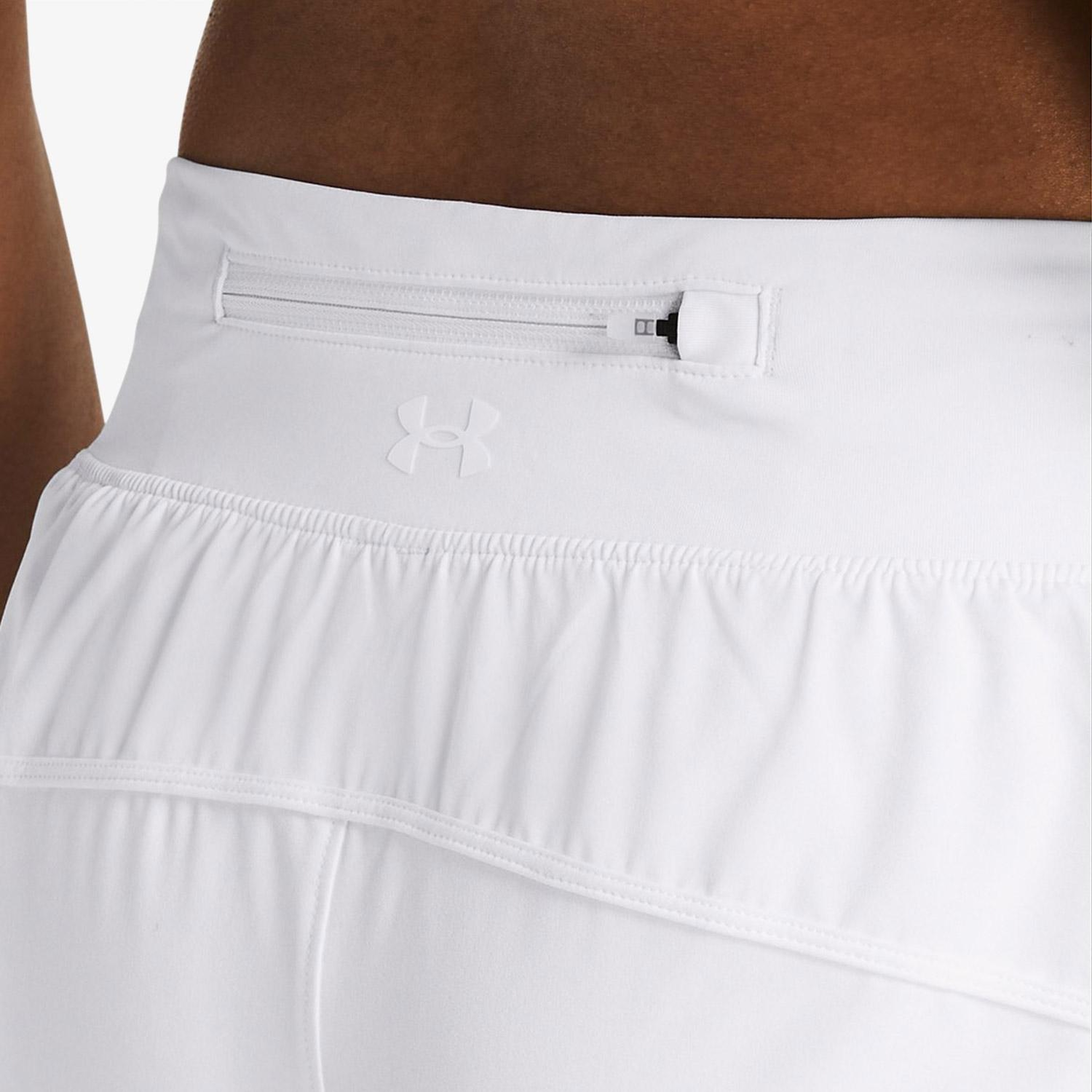 Under Armour Launch Pro 2inch Kadın Beyaz Günlük Şort