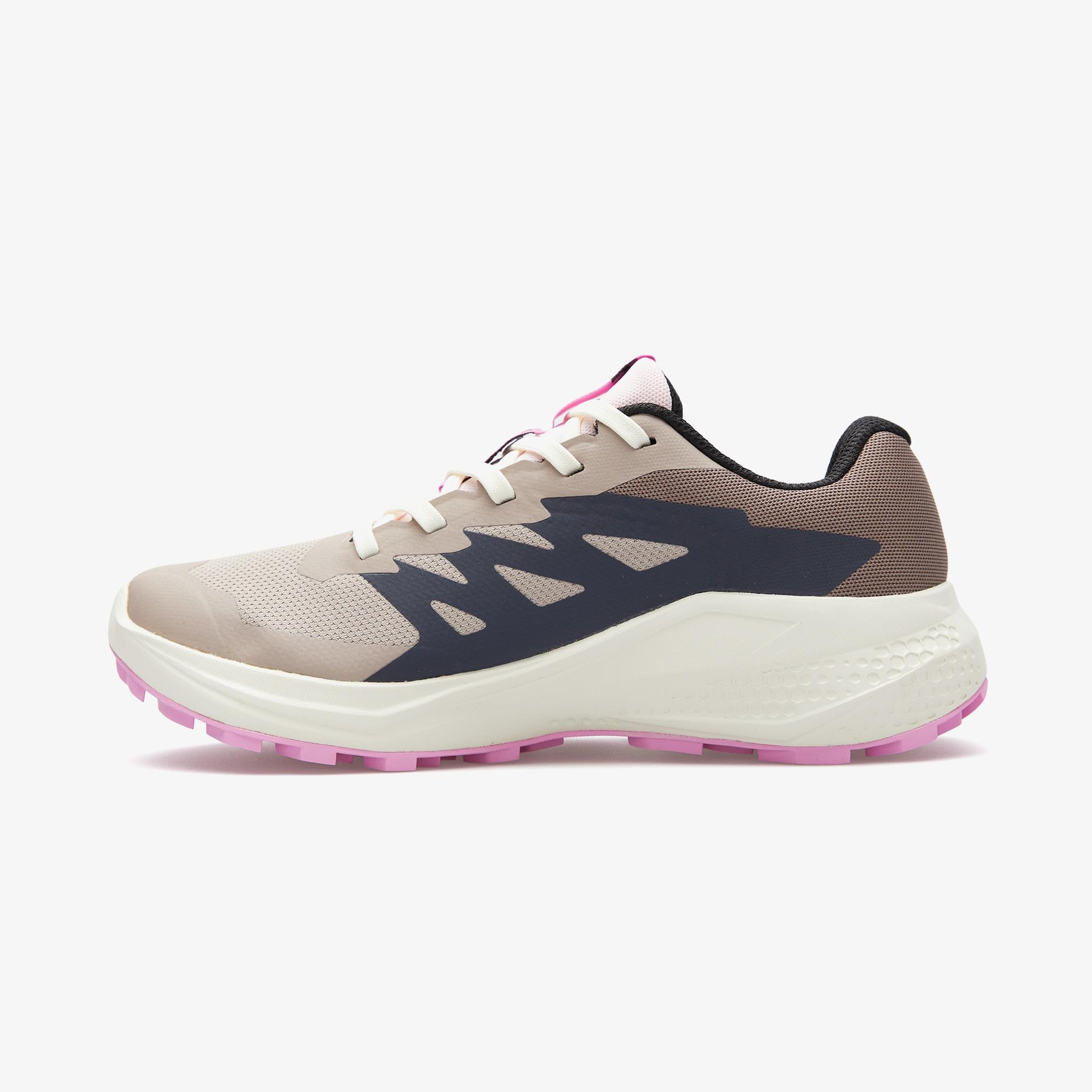 Salomon Alphaglide Gore-Tex Kadın Krem Koşu Ayakkabısı