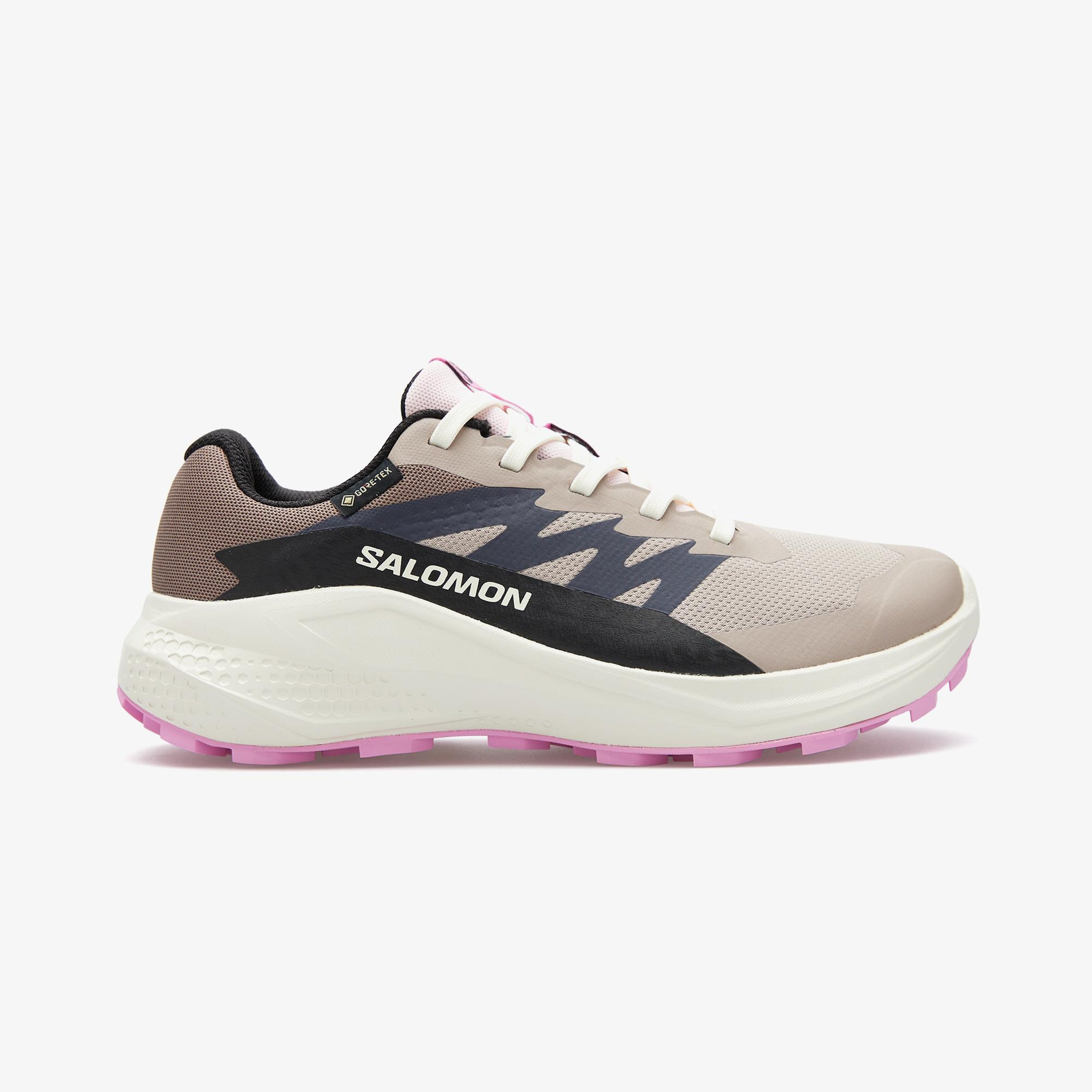 Salomon Alphaglide Gore-Tex Kadın Krem Koşu Ayakkabısı