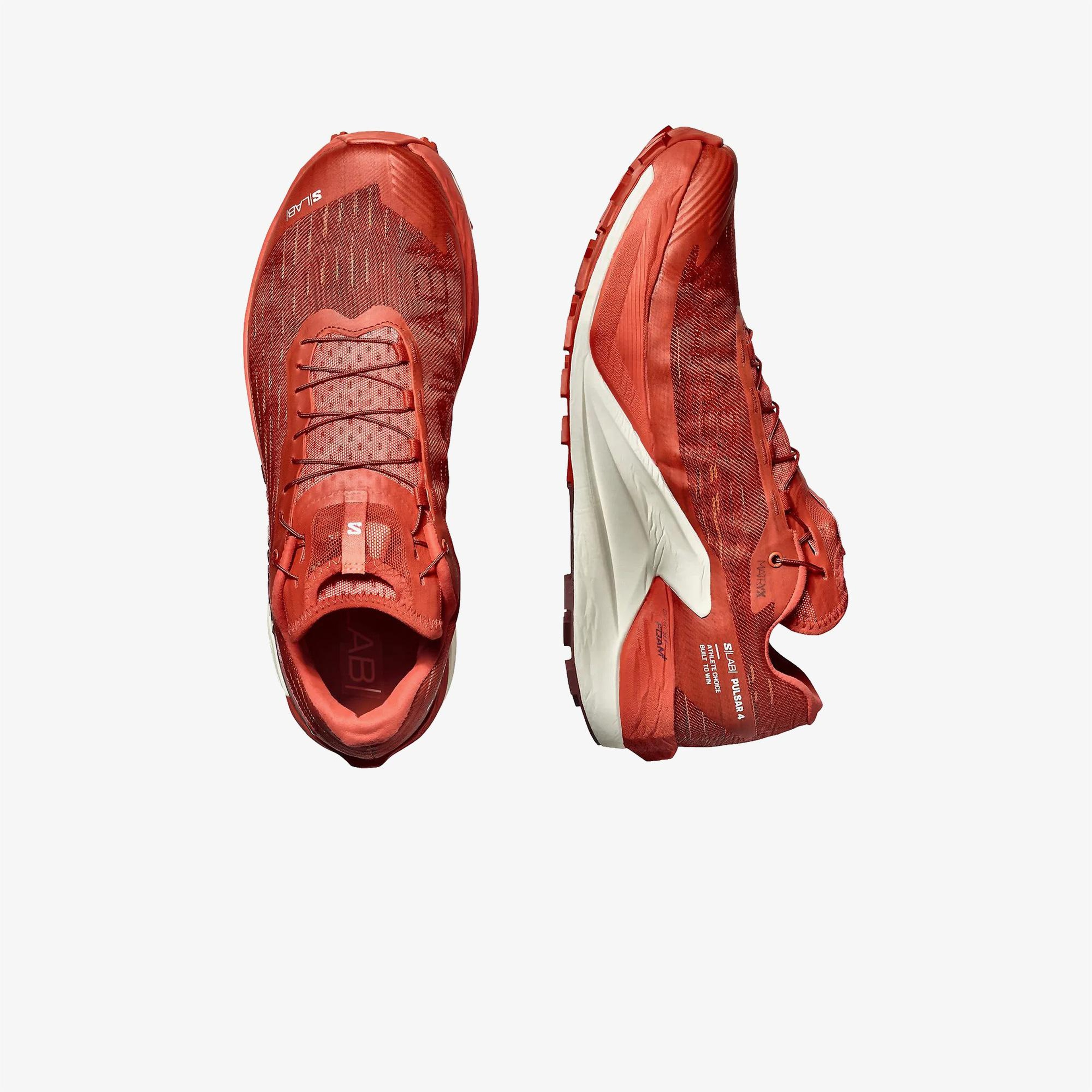 Salomon S/Lab Pulsar 4 Unisex Kırmızı Koşu Ayakkabısı