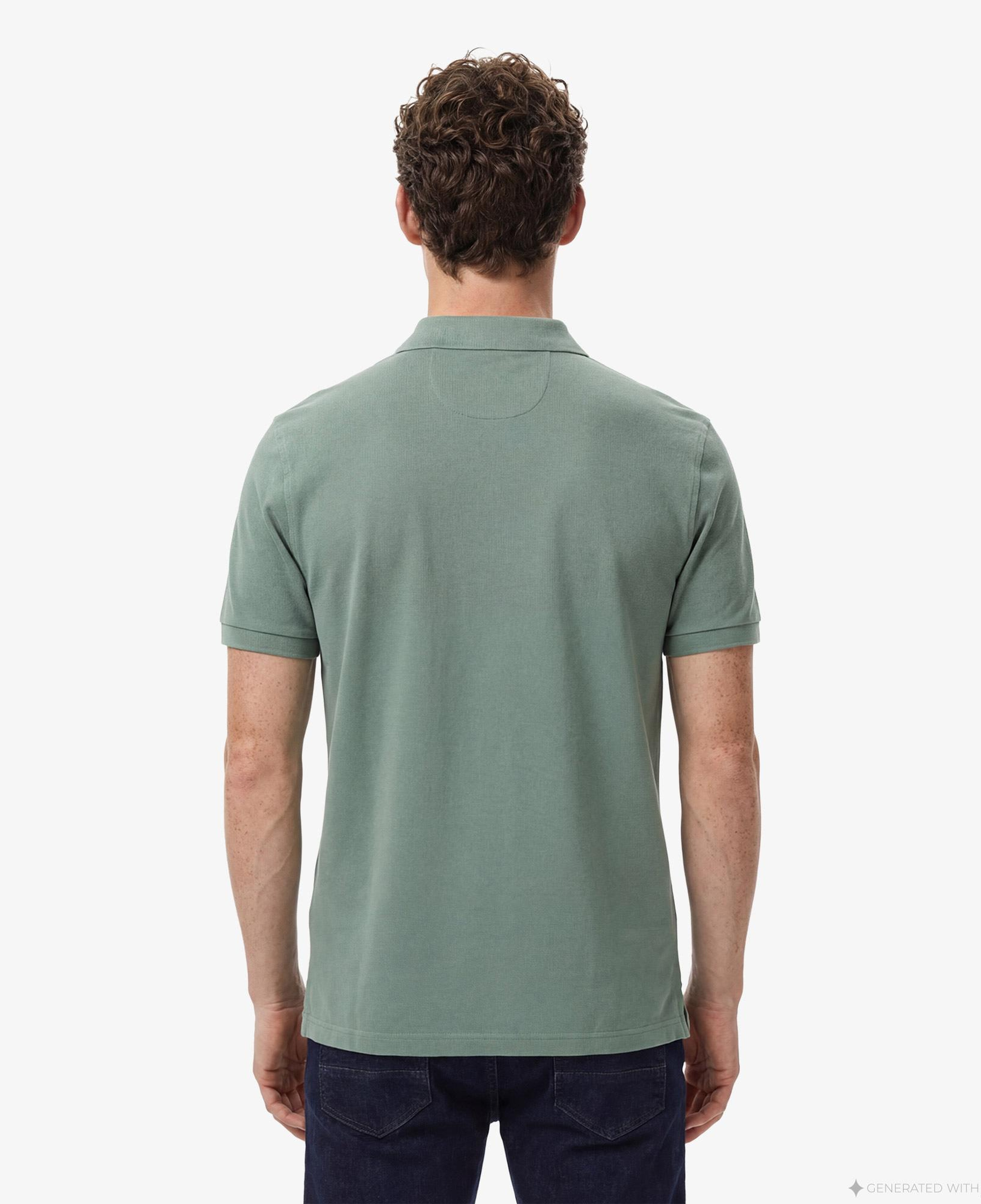 Nautica Erkek Yeşil Regular Fit Polo Yaka T-Shirt
