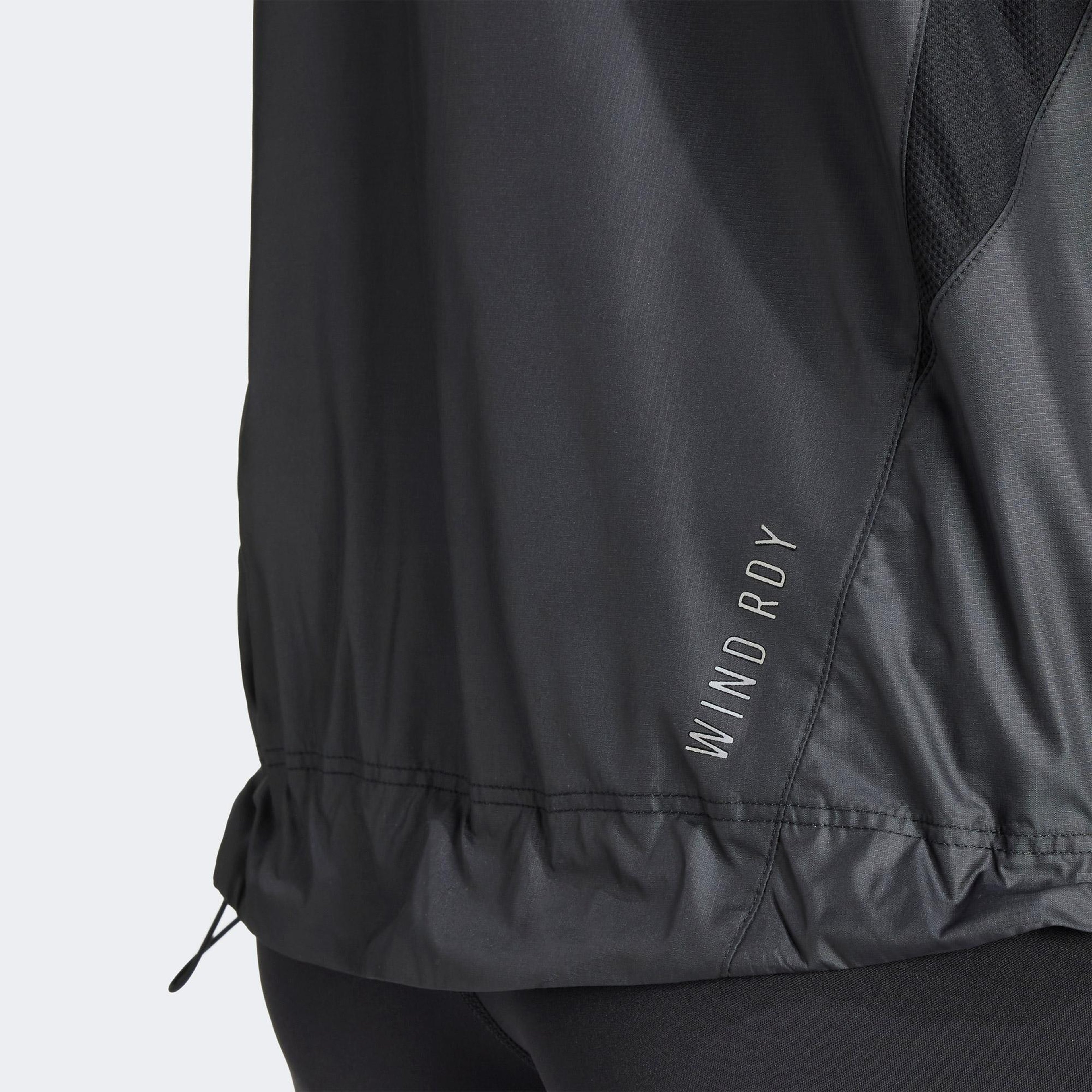 adidas Own The Run 3 Kadın Siyah Koşu Ceketi