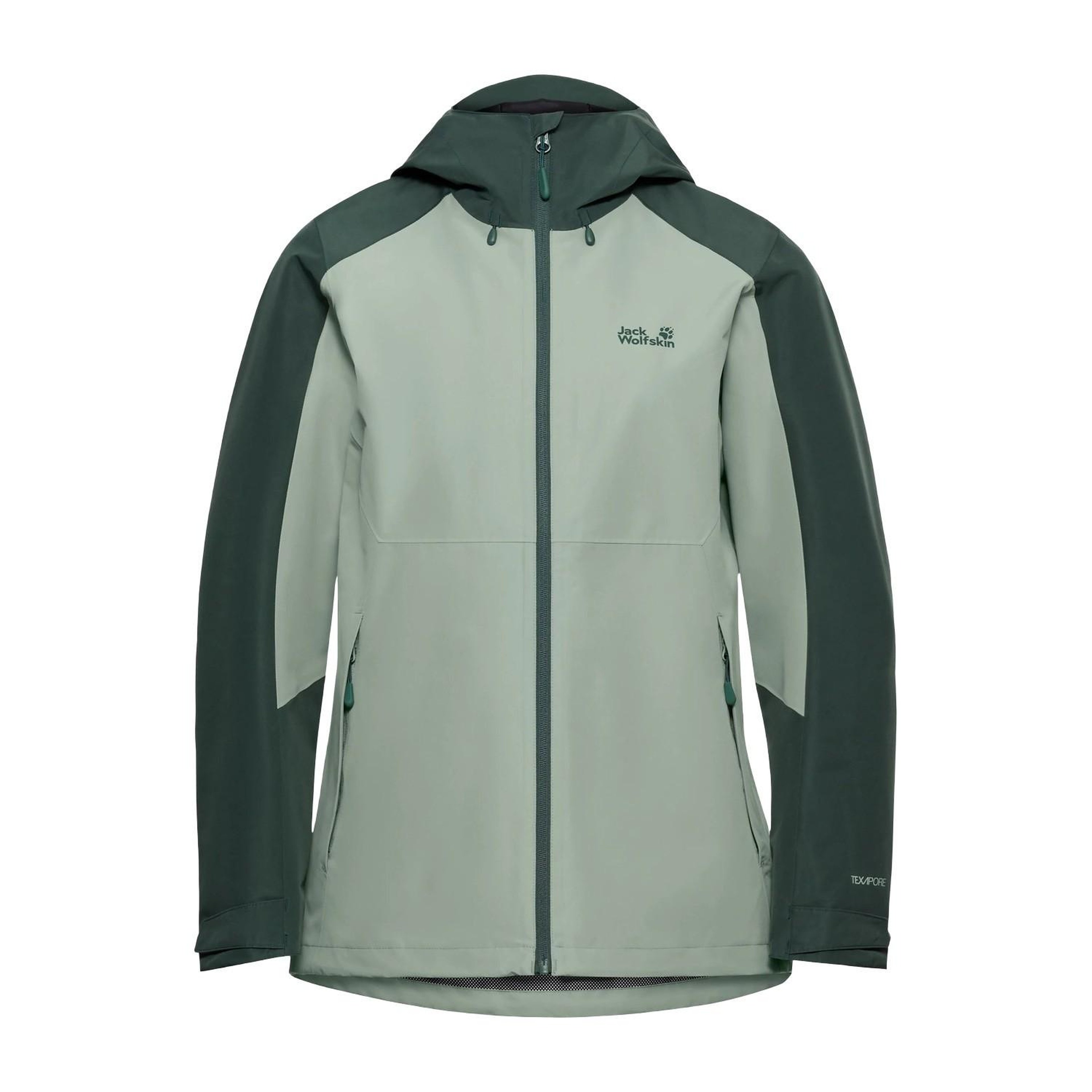 Jack Wolfskin Wildbound 2L Kadın Yeşil Outdoor Ceketi