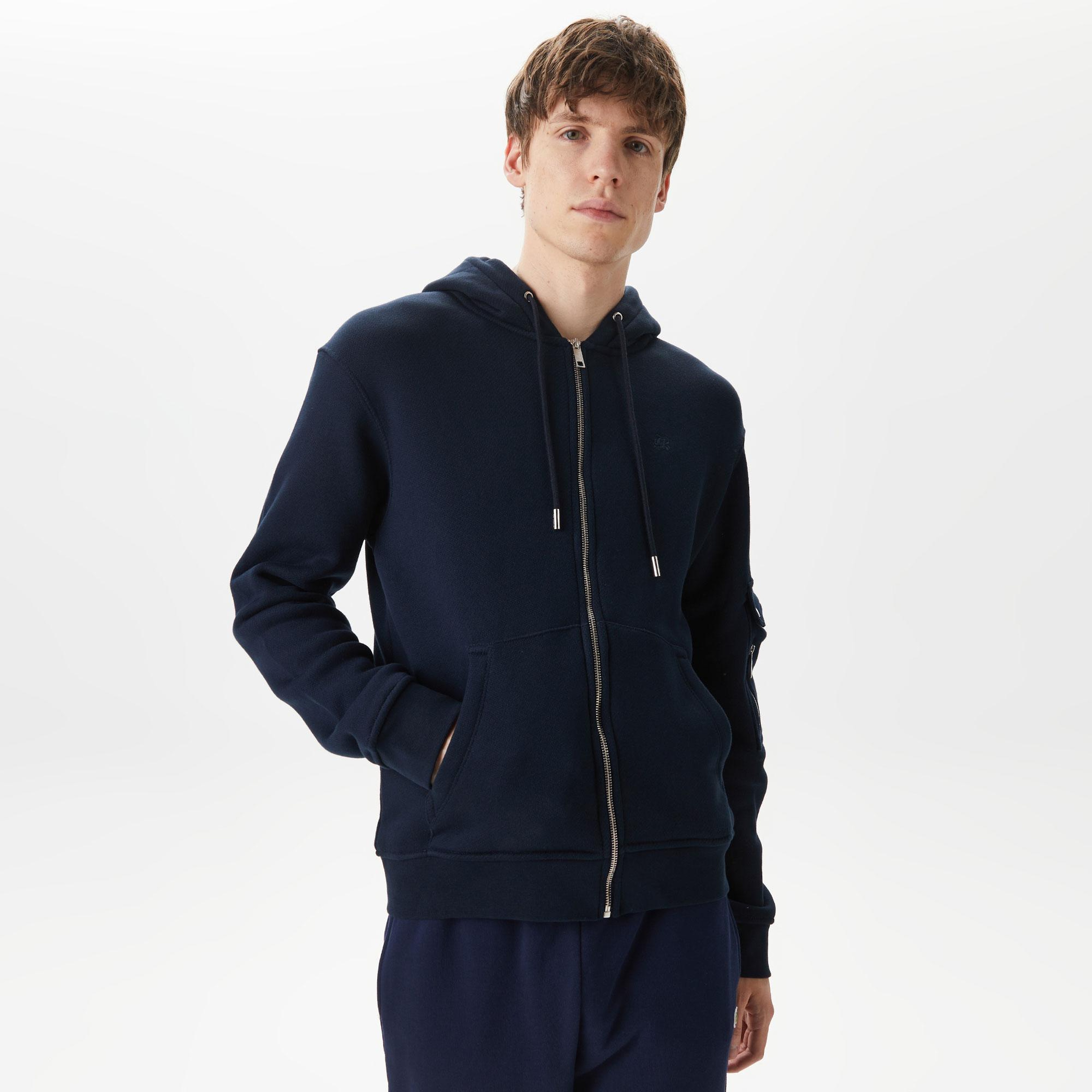 Erkek Mavi Sweatshirt